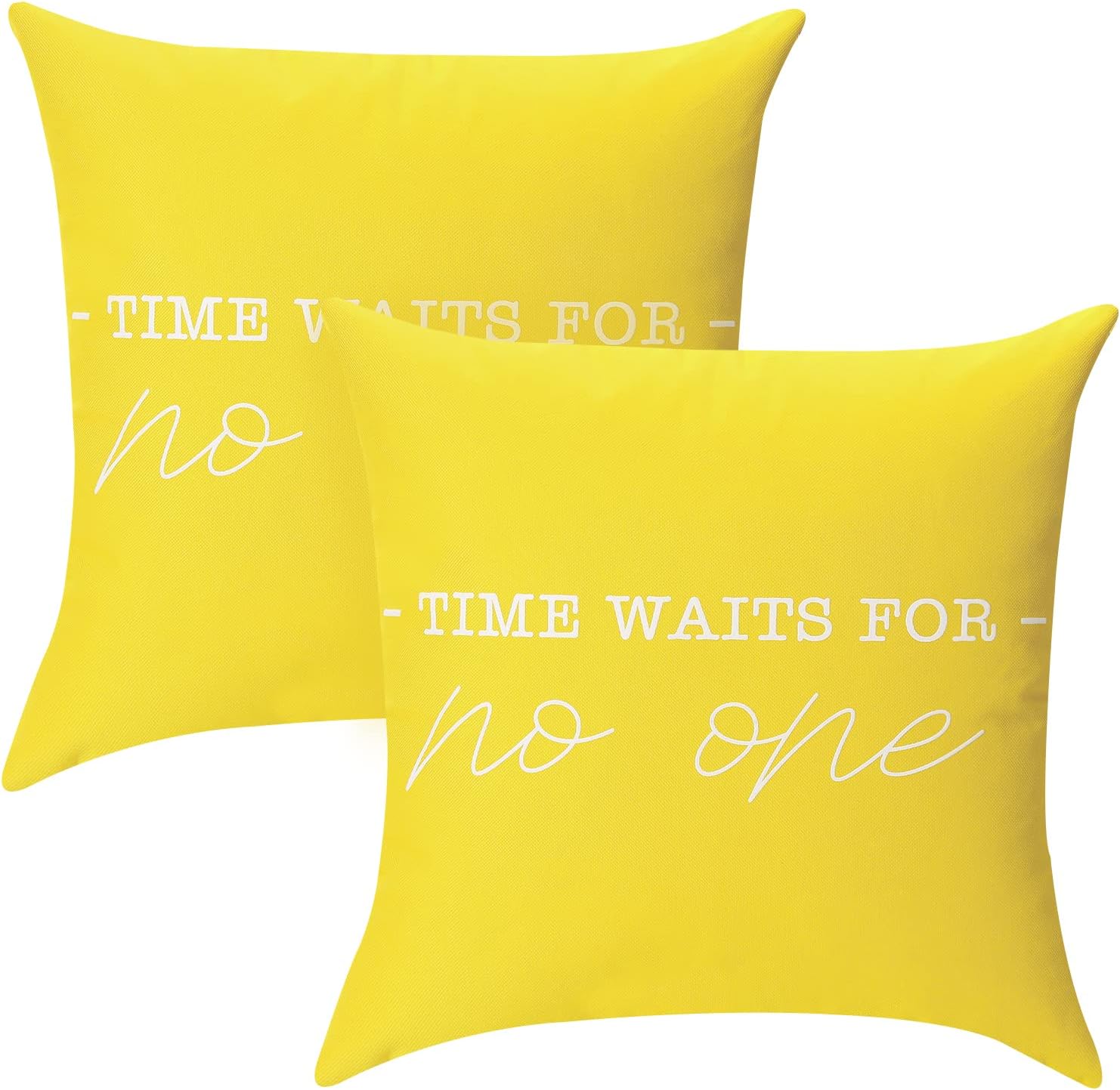 MoKo 2Pack Waterproof Outdoor Pillow Cover 18x18