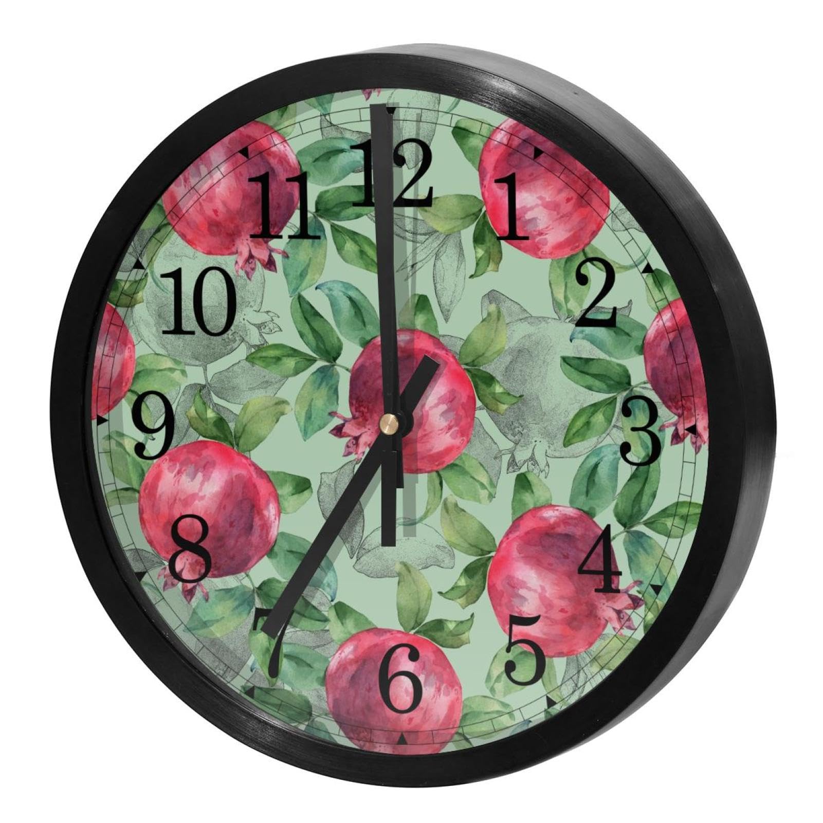 Horloge murale à quartz sans tic-tac pour une concentration totale