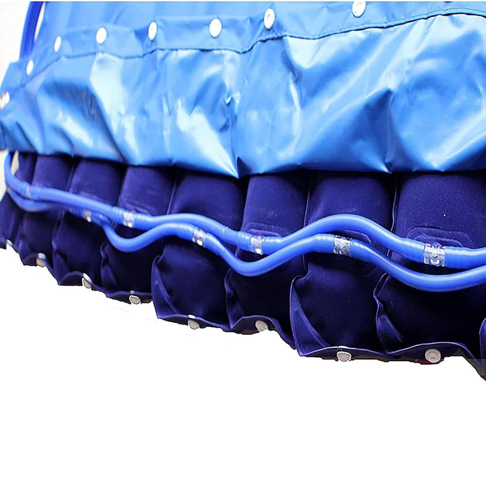 Colchón De Aire De Presión Alterna, Cojín Inflable para Silla De Ruedas | Cojín De Presión para Úlceras por Presión con Bomba Eléctrica, para El Tratamiento De Úlceras por Presión Y Llagas