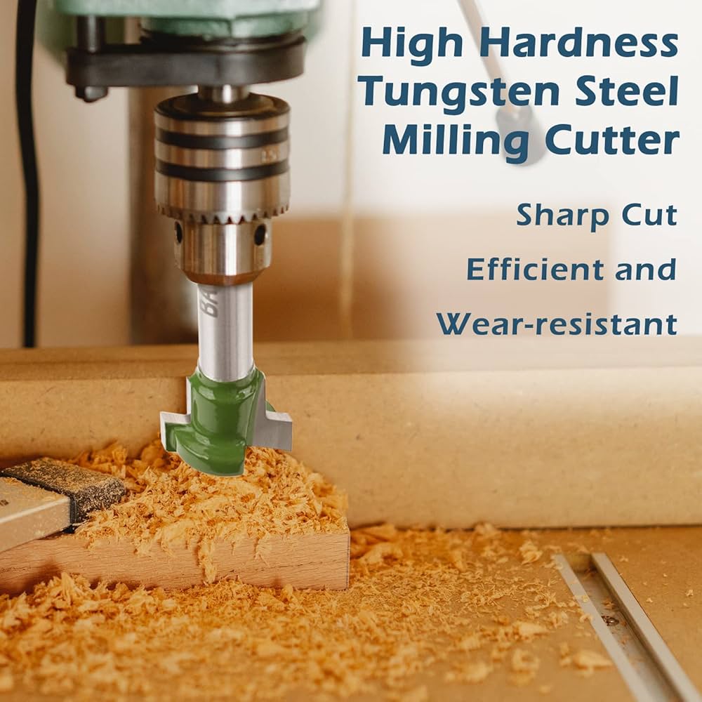 Amazon.co.jp: BAYTORY 鍵穴ルータービット6点セット 1/4インチ