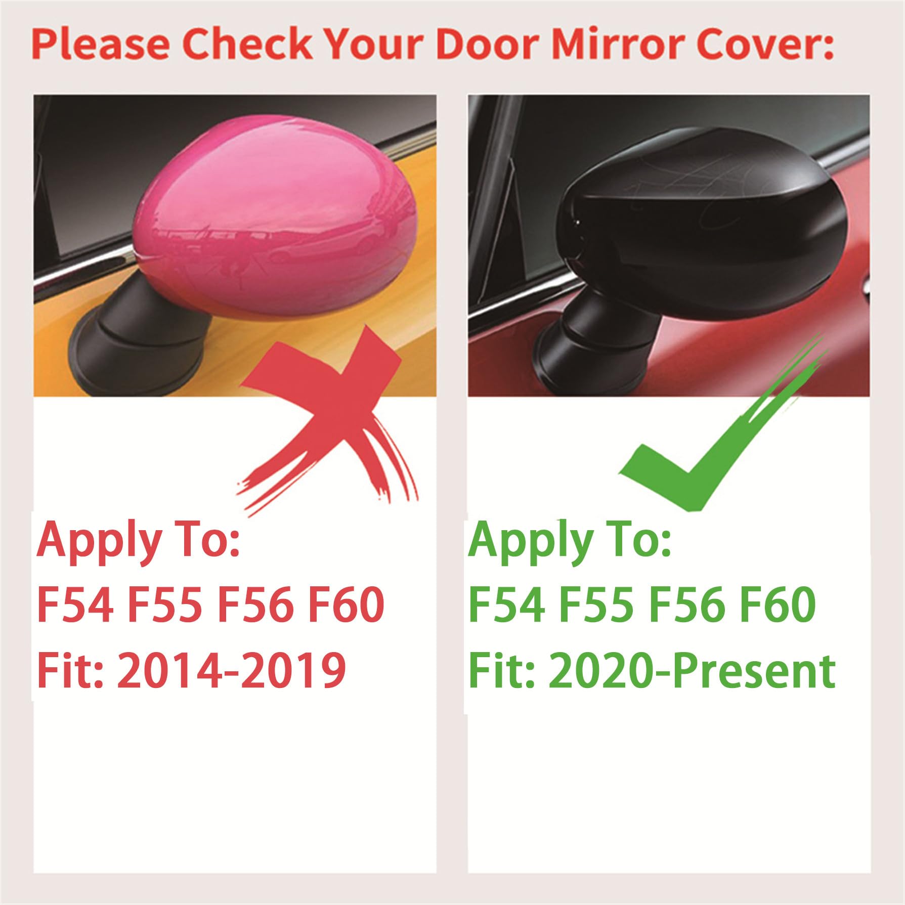 Copricapo Specchietto Retrovisore Per Mini Cooper R50 R52 R53 (2000-2008) - Grigio