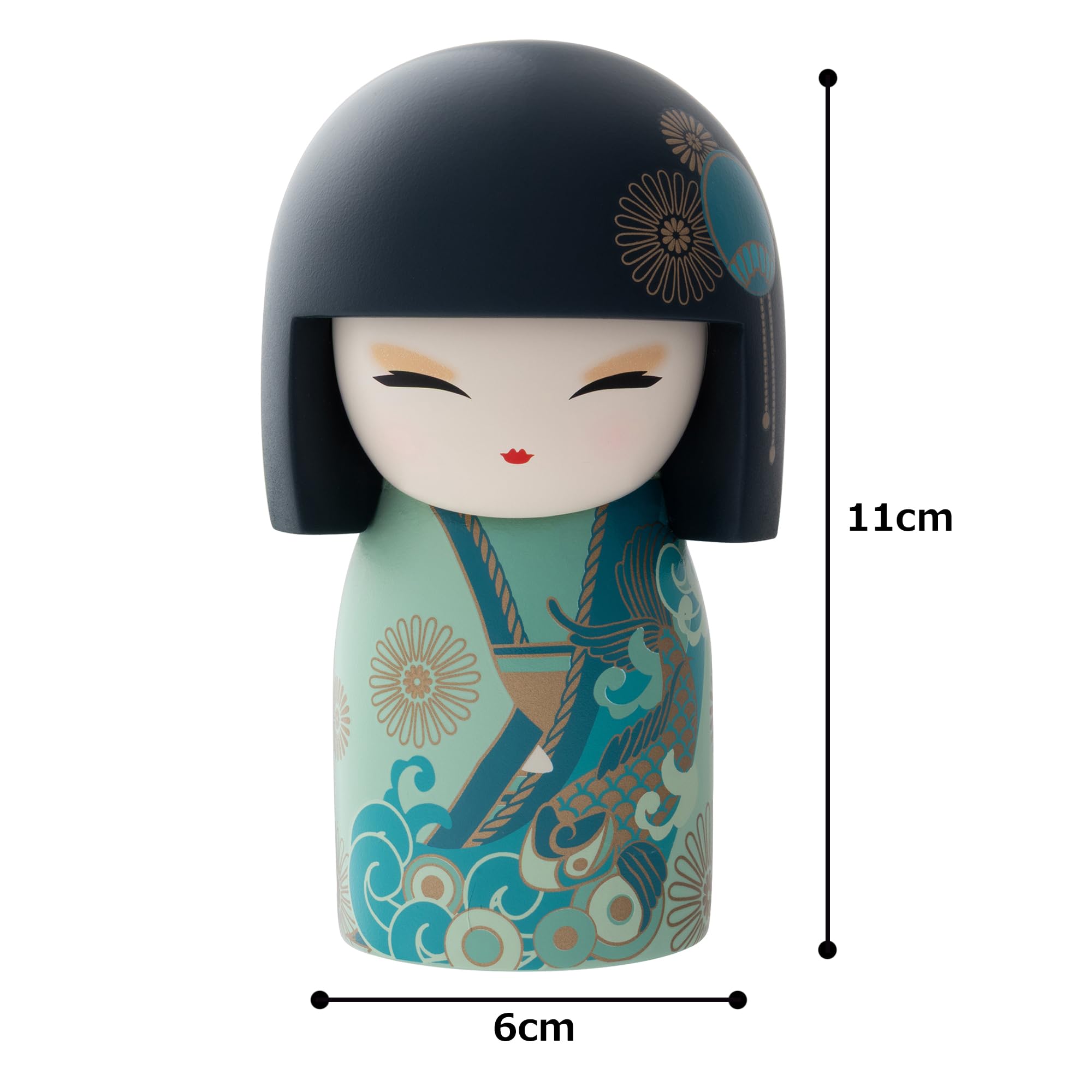 Amazon.co.jp: Kimmidoll ドール こけし YOSHIKO L 身長11cm