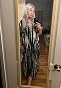 Customer review image for Extremely oversized, but very comfortable & cute.