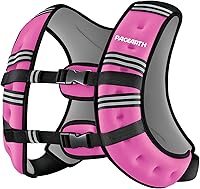 Vista 19 de PACEARTH - Chaleco con Peso, 6 lb/8 lb/10 lb/12 lb/16 lb/20 lb/25 lb/30 lb. Chaleco de Peso con Banda Reflectante, Chalecos de Peso Corporal