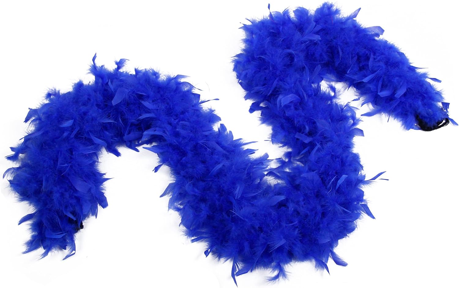 80 Gram 2 Yard Chandelle Feather Boa, Great for Party, Wedding, Halloween Costume, Christmas Tree Decoration
