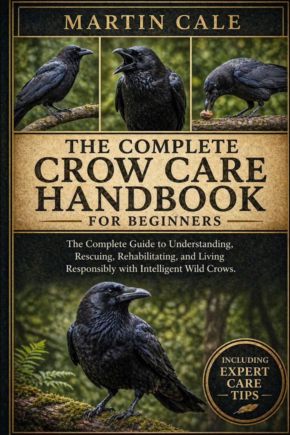 THE COMPLETE CROW CARE HANDBOOK: The Complete Guide to Understanding, Rescuing, Rehabilitating, and Living Responsibly with Intelligent Wild Crows.