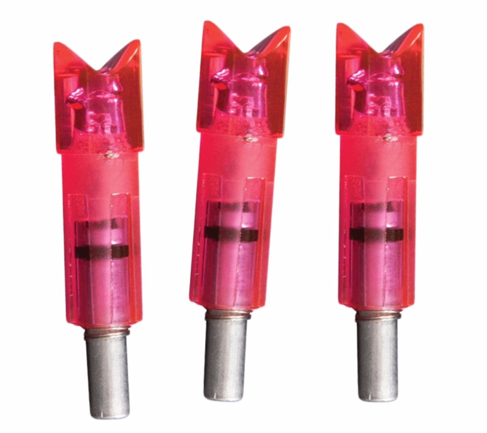 Lumenok Crossbow Nock Pink Gold Tip Moon 3 pk.