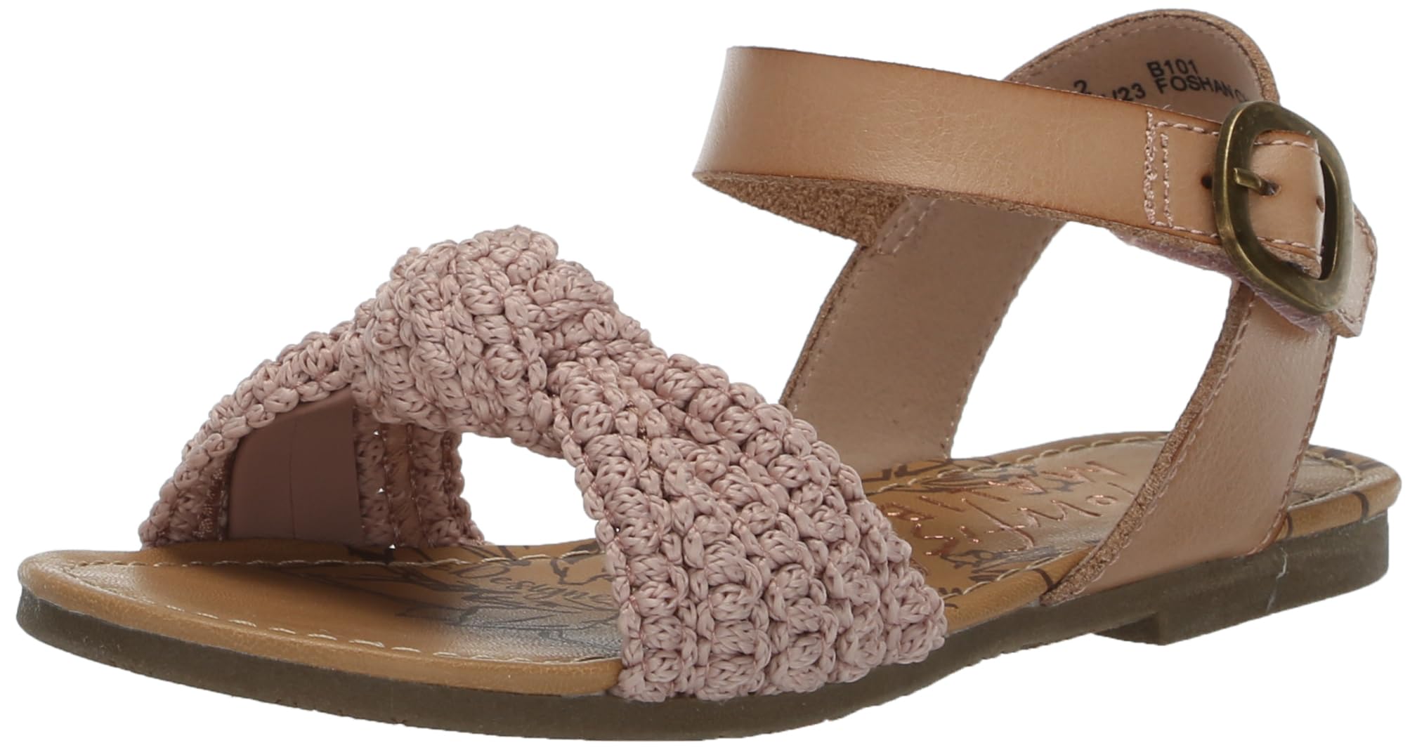 Blowfish Malibu Girl's Sassie-k Flat Sandal
