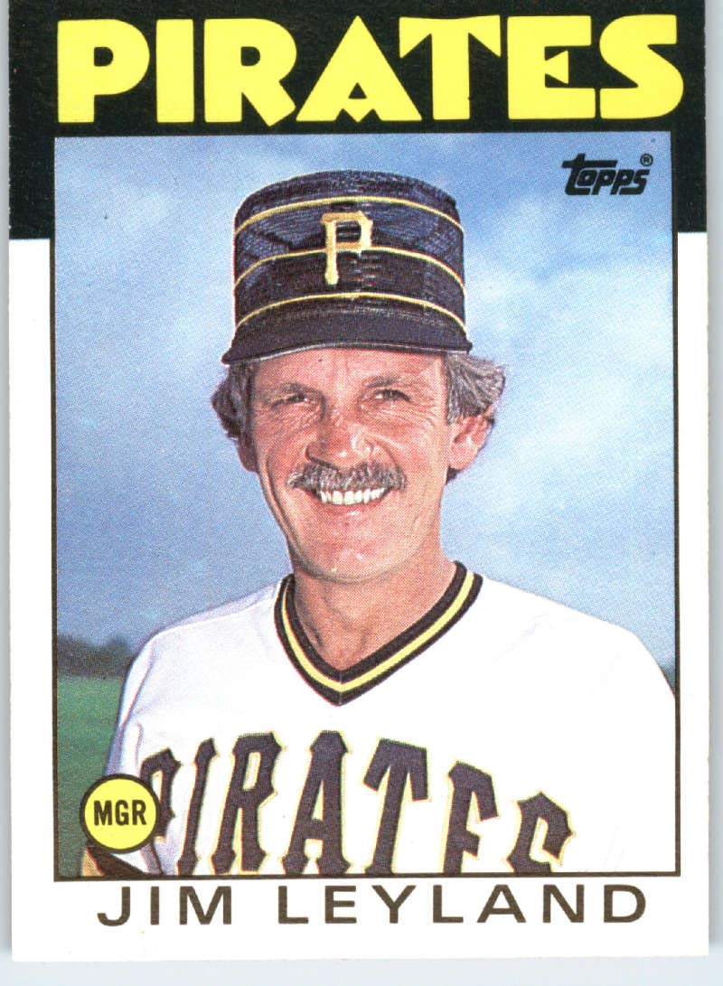 Amazon.com: 1986 Topps Traded Baseball #66T Jim Leyland/RC Rookie