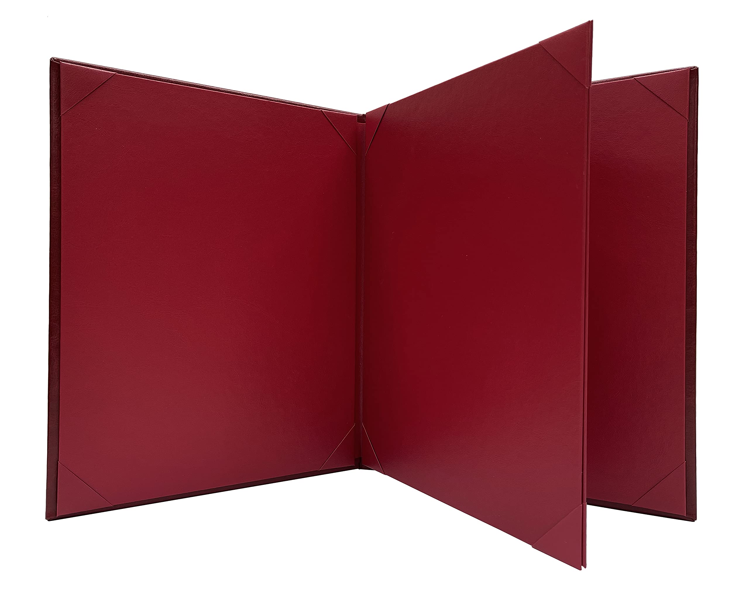 Burgundy, 5-Pack, Restaurant Menu Covers - 8.5