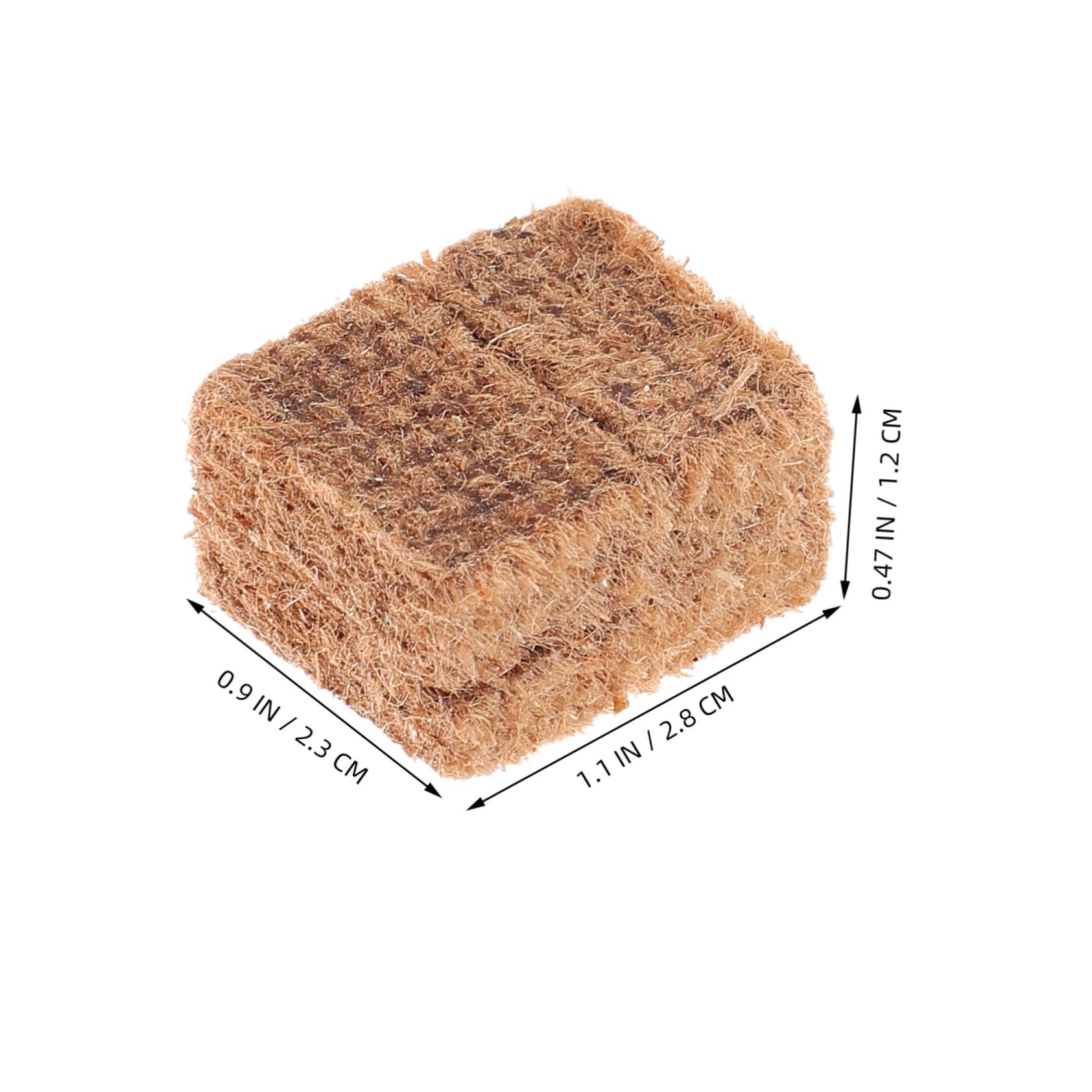 Hemoton Versatile Fire 10 Pack Square Carbon Starter Cubes for BBQ Grill Outdoor Fire Pits Fast Ignition for Adventures