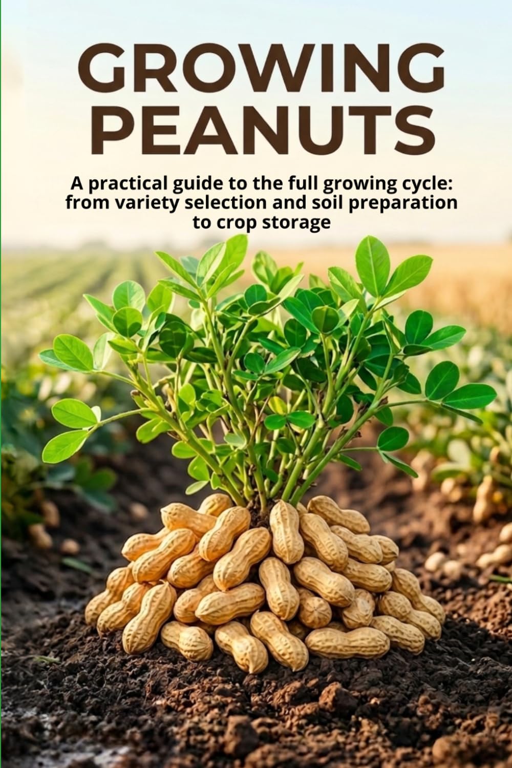 Growing Peanuts: A practical guide to the full growing cycle: from variety selection and soil preparation to crop storage
