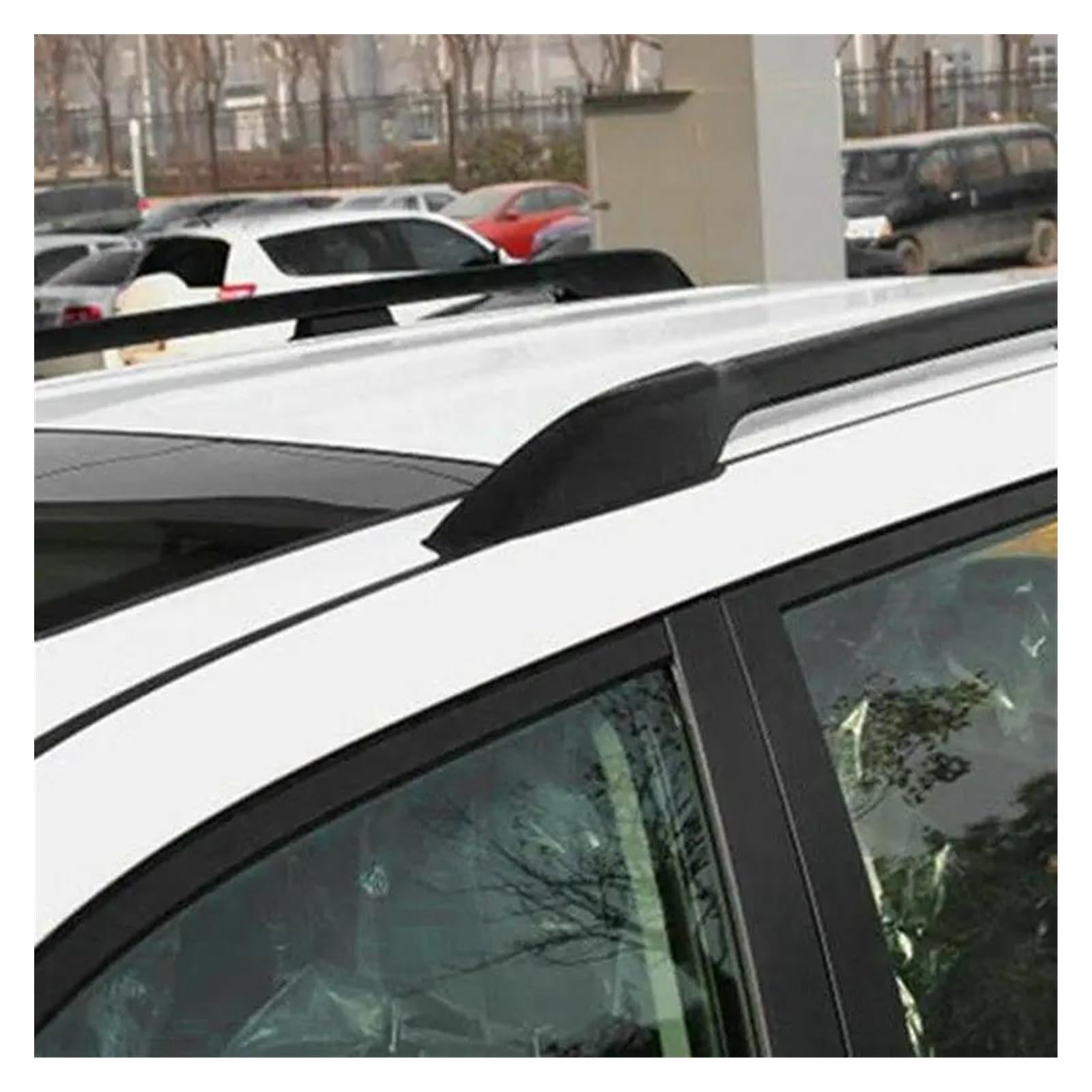 Dachrelings 4 Teile/Satz Dach Rack Schiene Ende Abdeckung Shell Ersetzen Für Toyota Für Land Für Cruiser Für Prado 150 Für FJ150 2010-2018 Auto Zubehör Dachträger