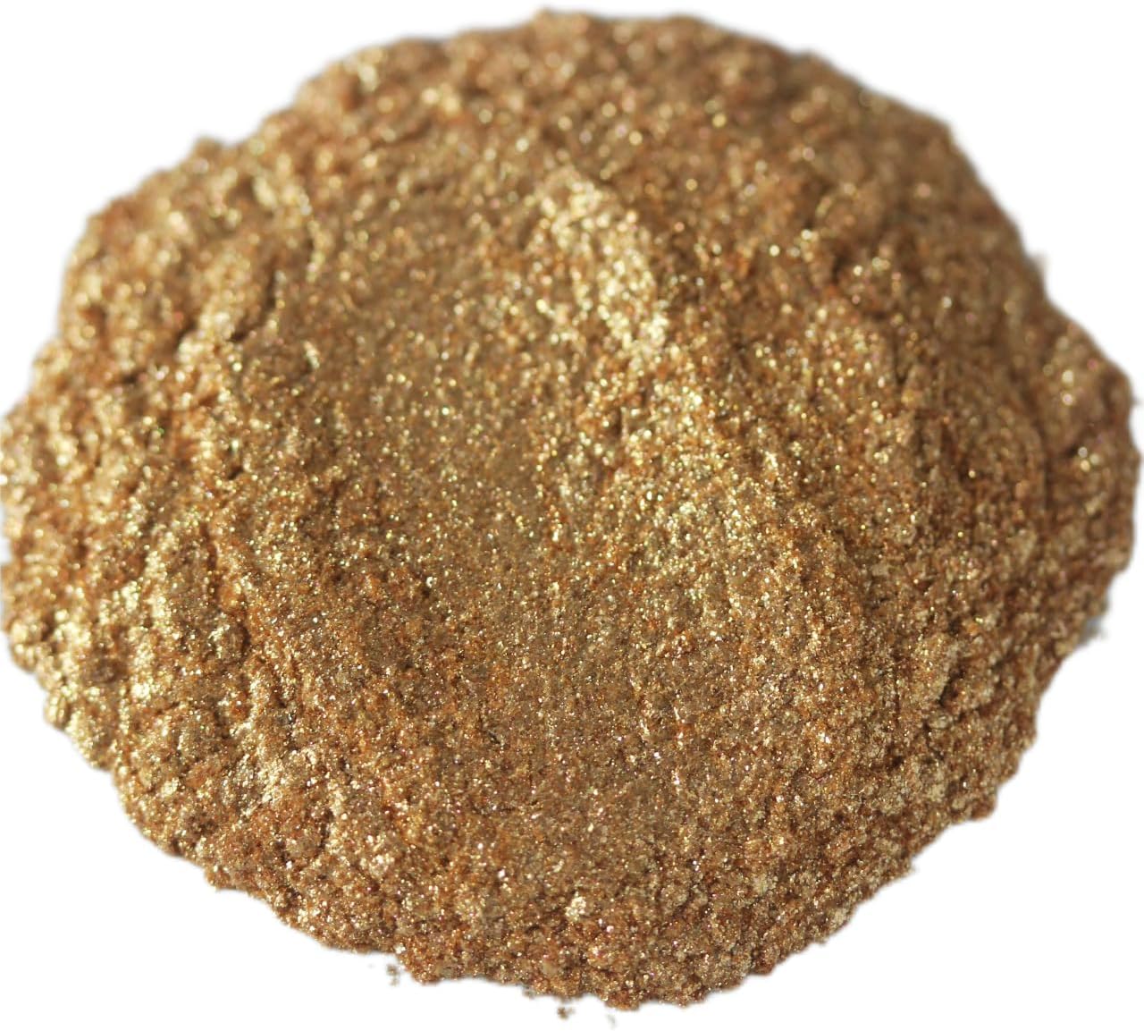 Metallic Golden Pigment Powder Great for Resin Art Epoxy Resin Lip Gloss Paint Dye Soap Making Nail Polish Candle Making Bath Bombs 40-200µm (10oz(280g))