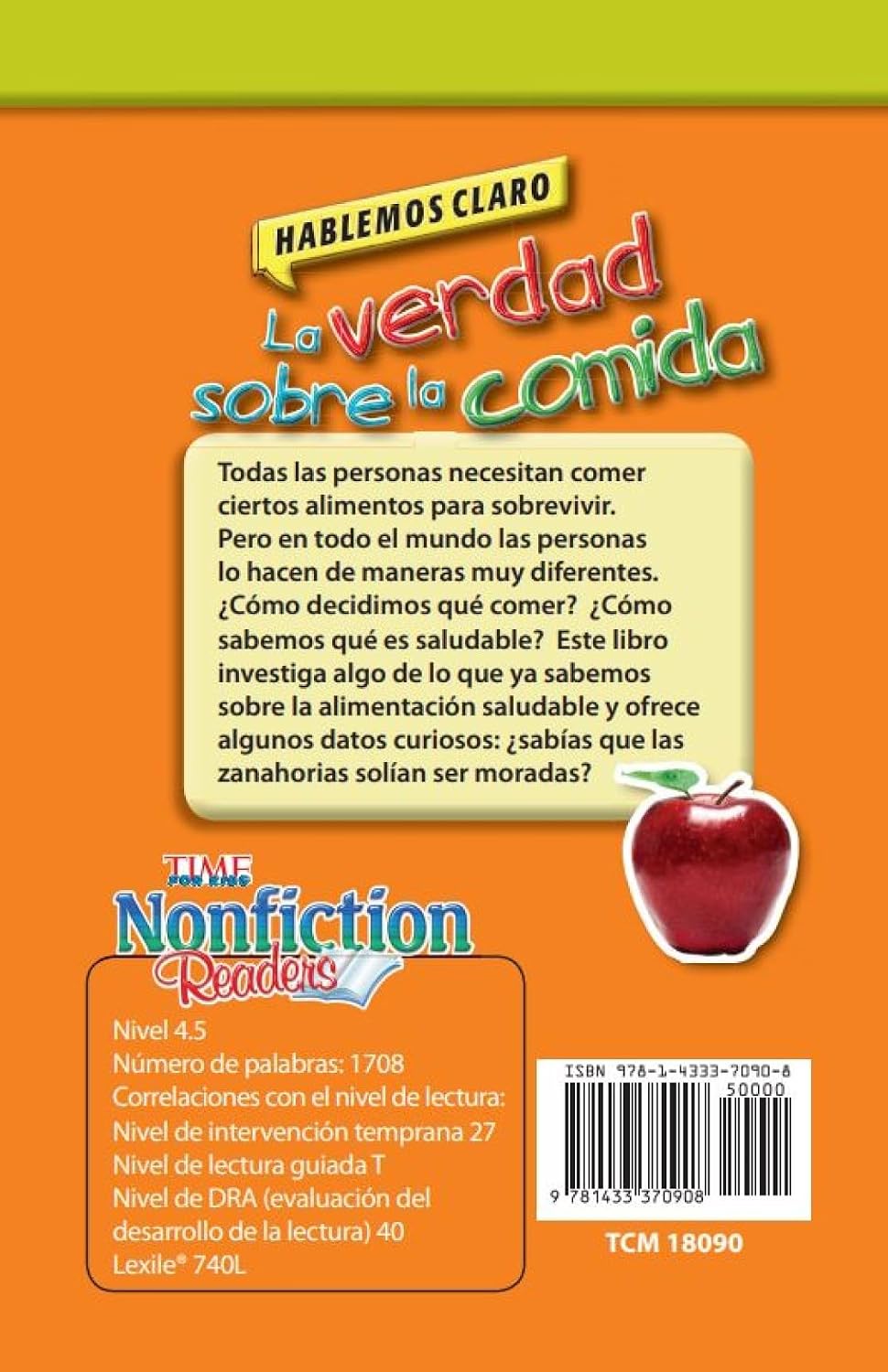 TIME FOR KIDS® Informational Text Grade 4 Spanish Set 1 10-Book Set