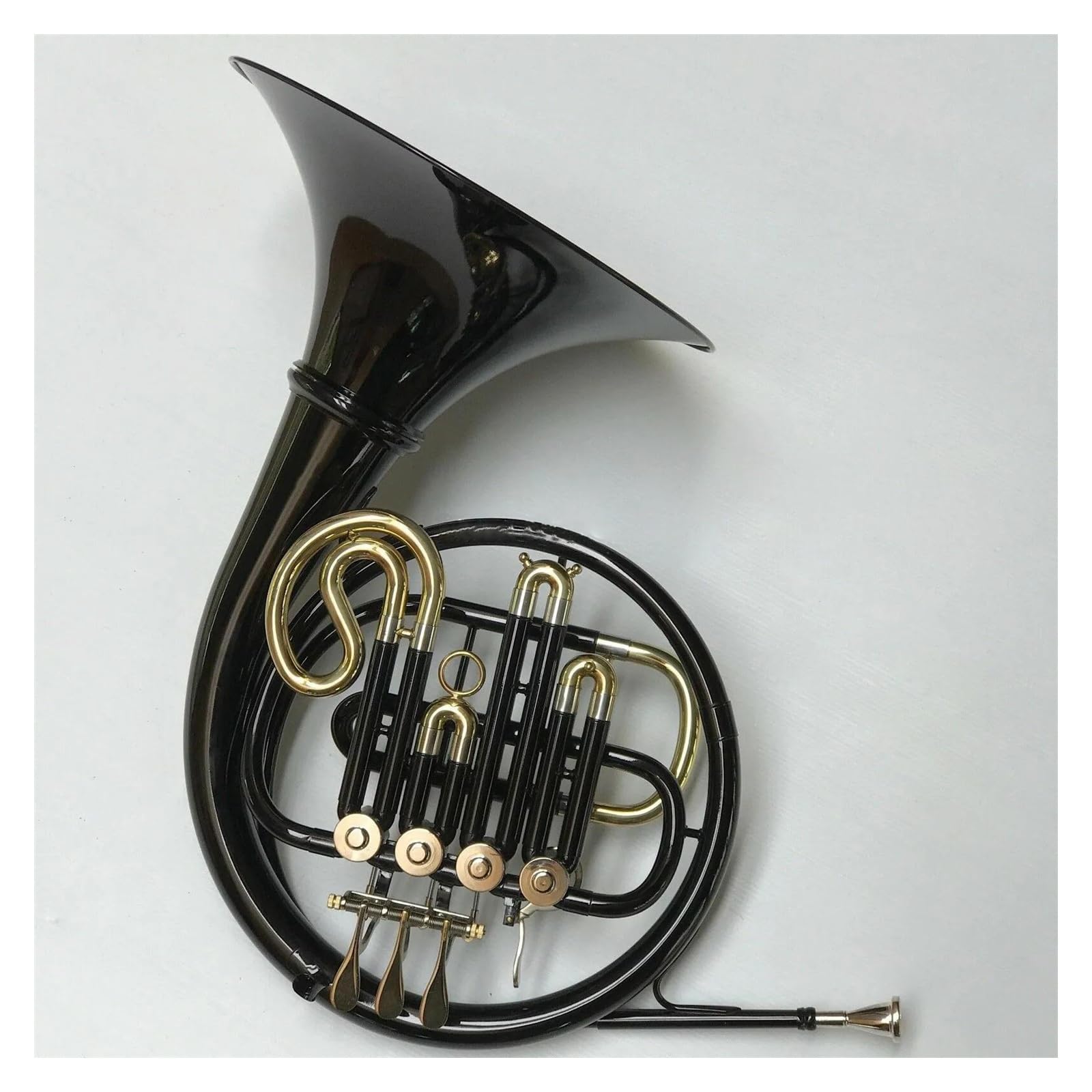 DZDZDZ Single French Horn Black Detachable Bell Bb Horn with Case