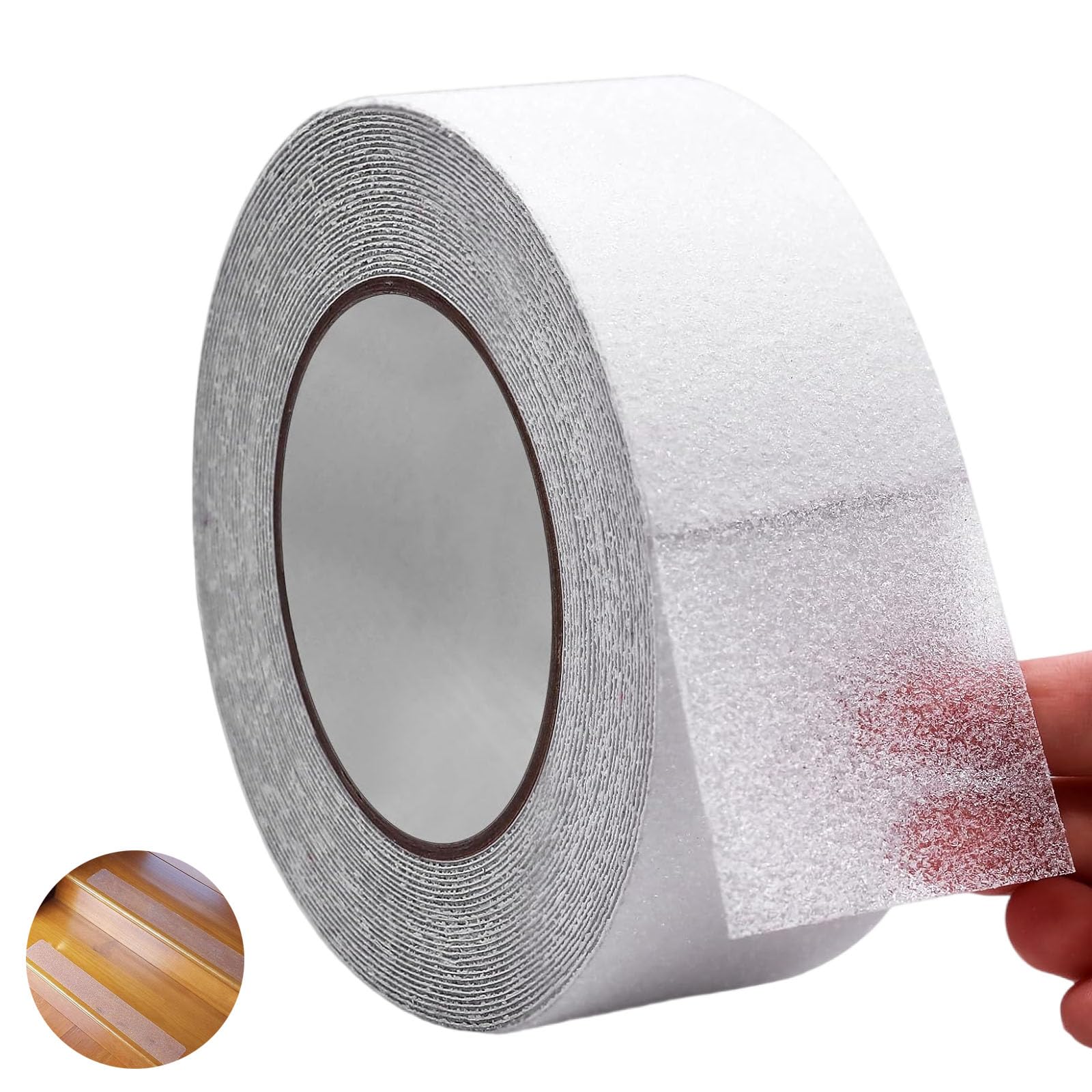 Ruban Adhésif Antidérapant, Bande Adhésive Haute Traction Bande Antidérapante Bande Antidérapante Pour Escaliers Sécurité Marches Marches Escaliers Noir (5cm X 5M