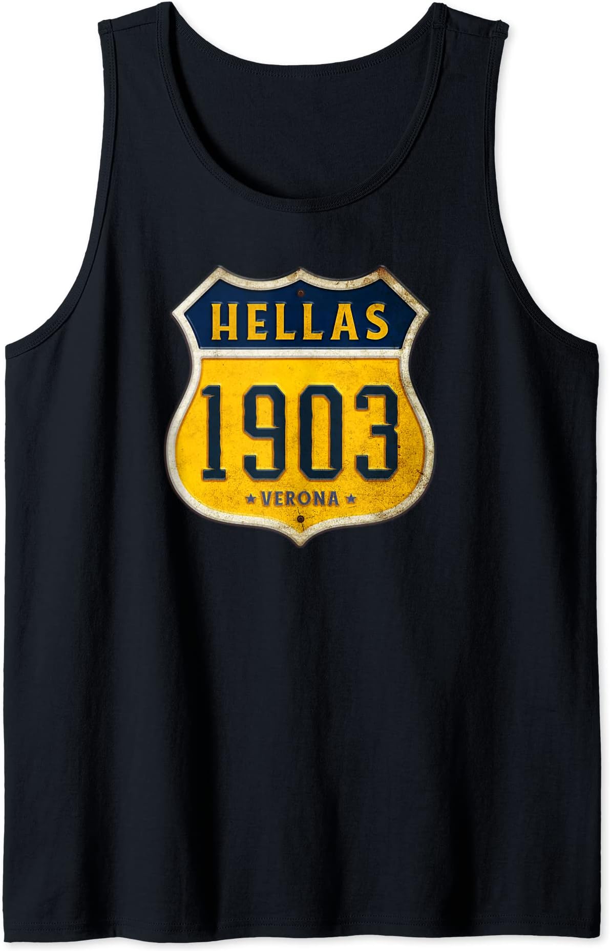 Hellas 1903 Tifo Hellas Gialloblù Verona Brigate Curve Tank Top