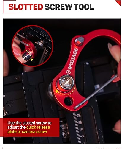 Miniatura 9 de IFOOTAGE Cobra 3 Monopod de fibra de carbono con pedal y gancho para herramientas, monopie portátil de viaje con pies, carga máxima de 17.64 libras,