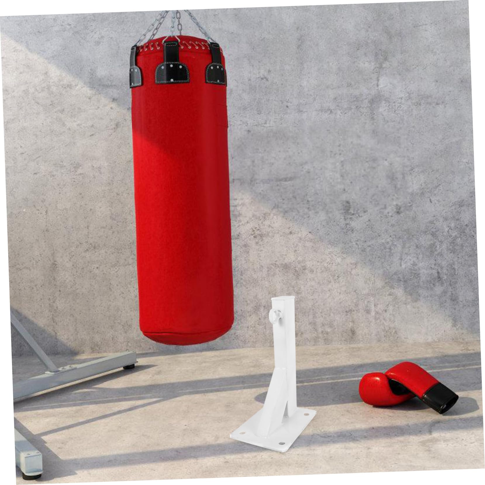 WOONEKY Sandbag Hanger Hanger Metal Bag Hanger Bracket Professional Boxing Bag Hanger Heavy Bag Mount Household Boxing Bag Hanger Boxing Bag Hanging Bracket