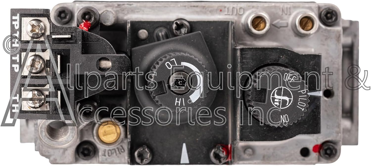 1001-P634SI Kingsman 820 Nova mV Natural Gas Replacement Millivolt Gas Valve for Direct Vent Fireplaces, Stoves, and Gas Logs