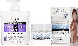 Advanced Clinicals Crema de gel hidratante fa...