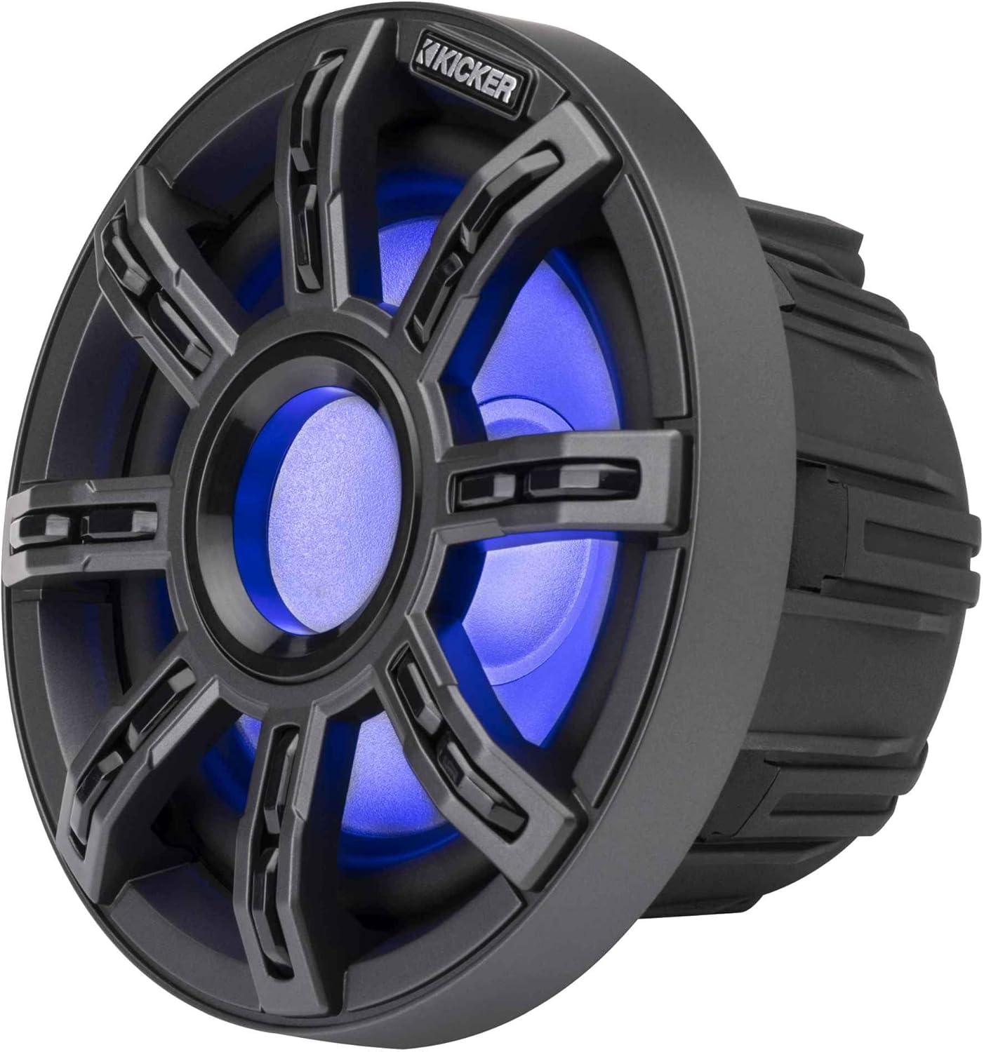 KICKER 51MSS654 - MSS 6.5-Inch Premium Marine 4-Ohm LED Component System, Pair