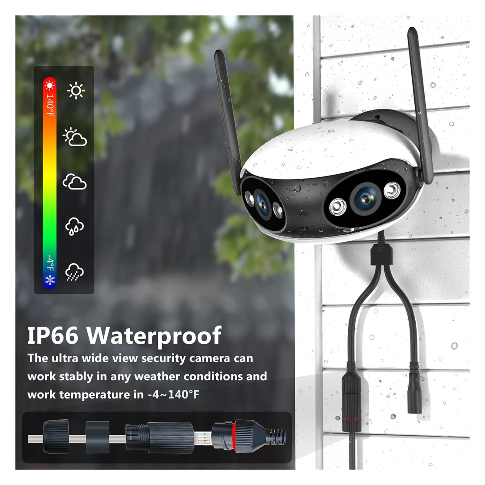 Caméra de surveillance Reolink Caméra de Sécurité 8MP Wifi 5 GHz/2,4