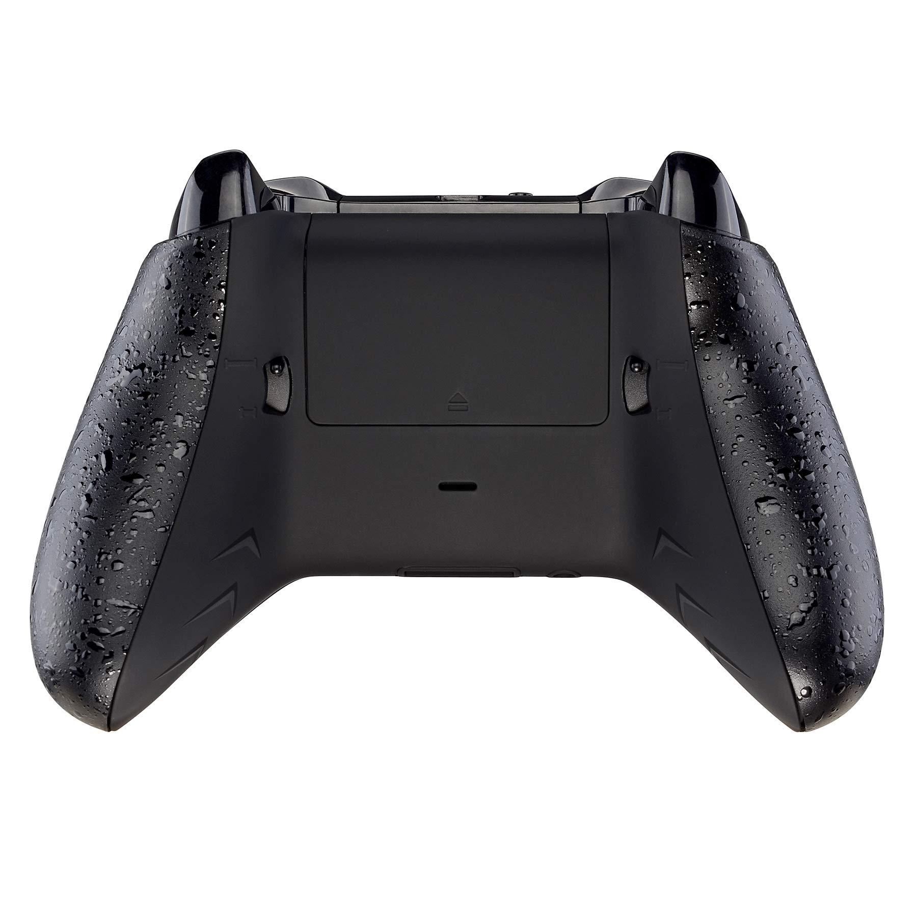 eXtremeRate FlashShot Trigger Stop per Xbox One S X Controller,Cover Posteriore Ridisegnato&Grip&Blocco Grilletto per Xbox One S X Joystick(Model 1708)-Nero Antiscivolo