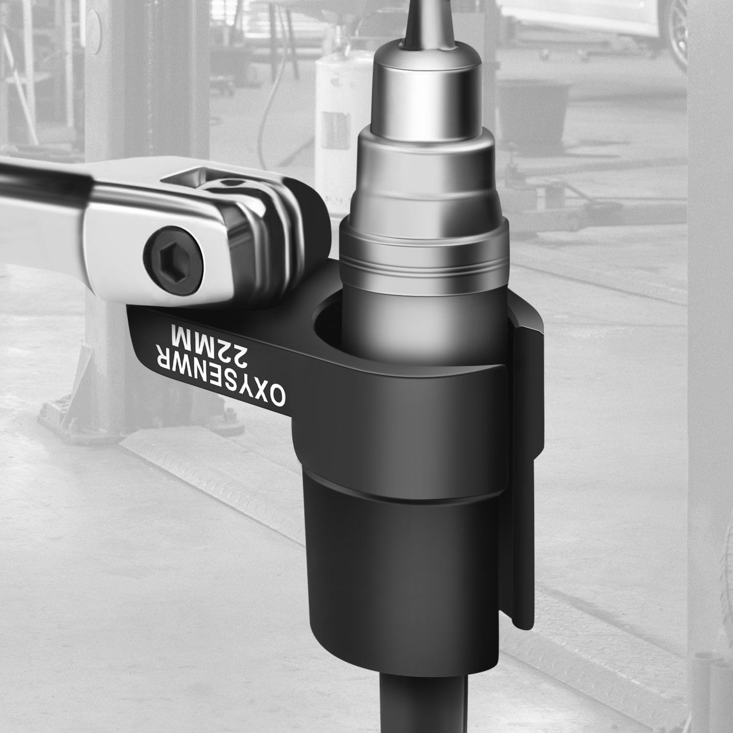 DNA MOTORING 10pcs Professional Oxygen Sensor Socket Removal Tool Set Oxygen Sensor Wrench Removal Tool Oil Pressure Sensor Socket Universal O2 Sensor Wrench Kit for Automotive Repair, TOOLS-00776