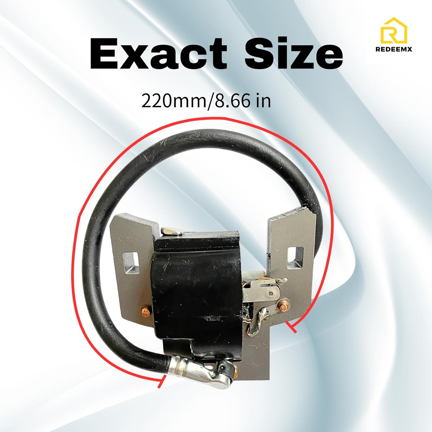 298316 Ignition Coil Module for Briggs & Stratton 5HP Engines Replaces 397358 395491 697037 Compatible with John Deere PT10998, Toro 62933 629222 62923 440-401 33-340