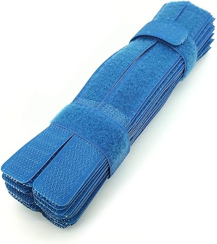 Miniatura 13 de PASOW - 50 piezas, sujetacables reutilizables, organizador de cables, sostén para cuerdas, 17.7 cm (blanco) Blanco,Multicolor2,Naranja,Rosa