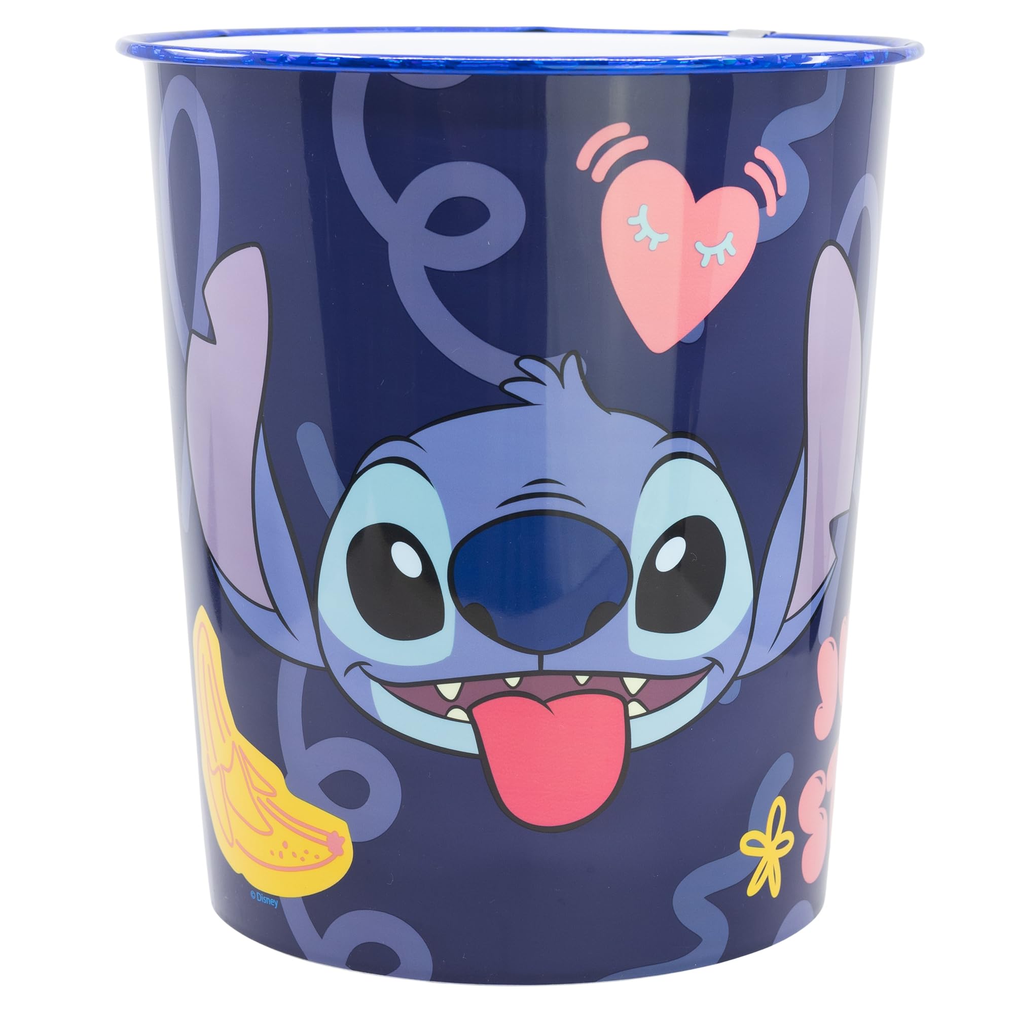 Stor Stitch Waste Bin Trash Can Paper Bin Kids Bedroom Playroom Office