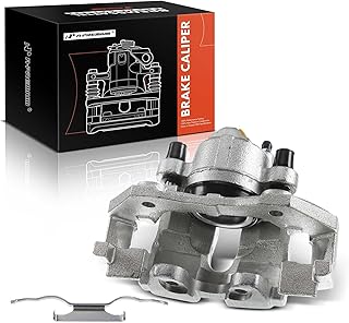 A-Premium Disc Brake Caliper Assembly with Bracket Compatible with Select Ford, Mazda and Mercury Models - Escape/Tribute/Mariner 2009-2010, 2.5L/3.0L - Front Right Passenger Side
