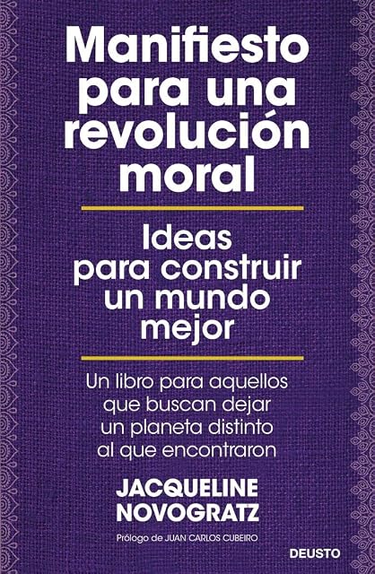 Portada de Manifiesto para una revolución moral