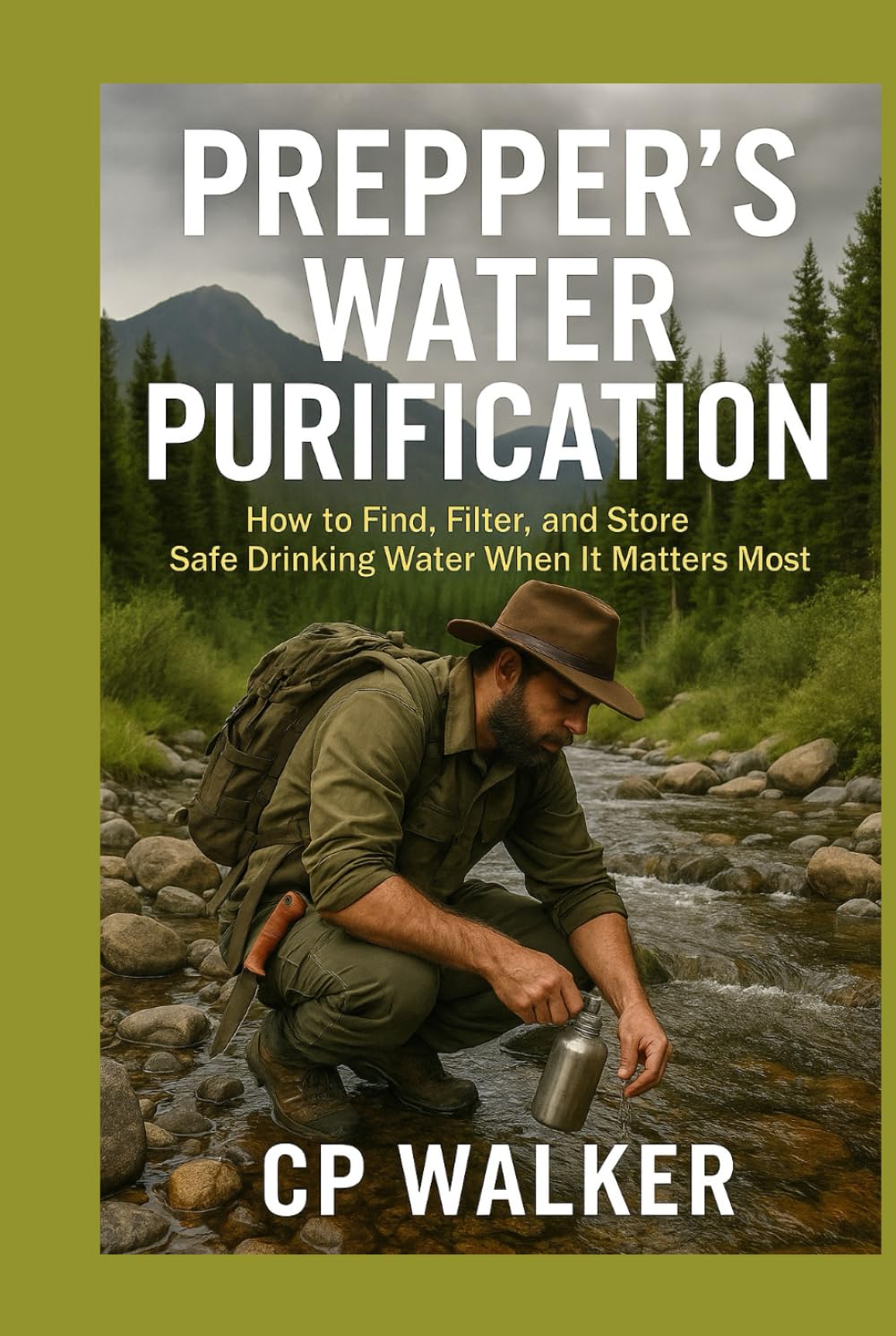PREPPER’S WATER PURIFICATION HANDBOOK: How to Find, Filter, and Store Safe Drinking Water When It Matters Most