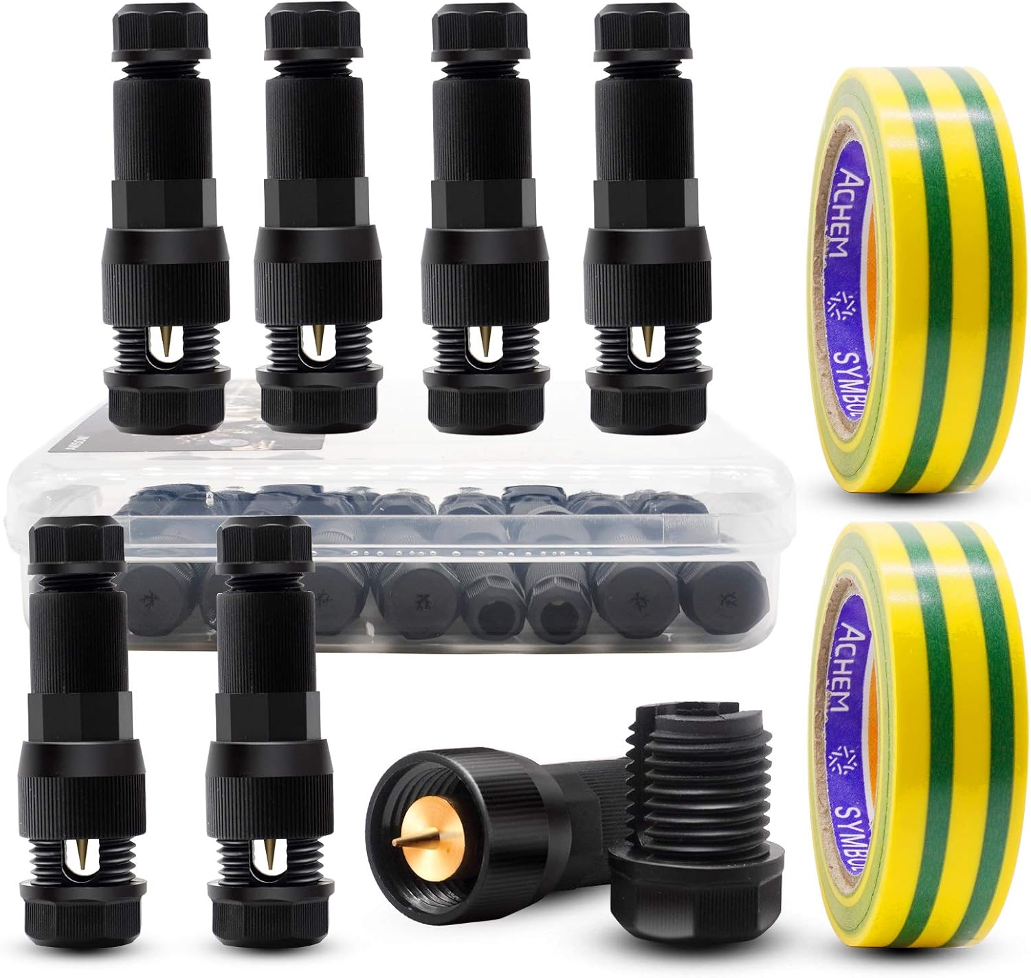 Low Voltage Landscape Lights Wire Quick Connectors Set,AWSOM Landscape