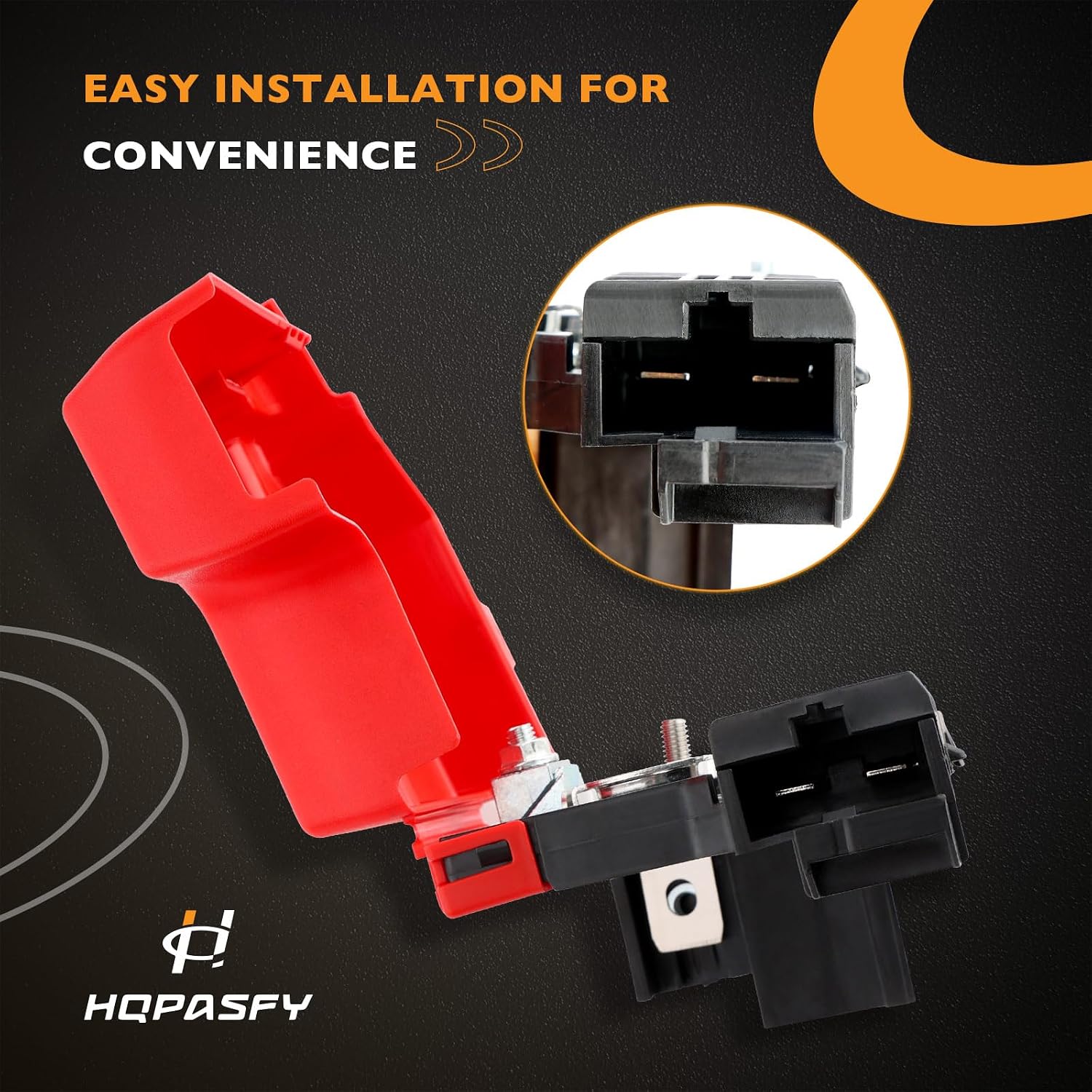 956-211 Battery Terminal End Circuit Breaker, Compatible with 2011-2019 Ford Explorer/Flex/Taurus/Police, 2013-2016 Lincoln MKS/MKT, Replaces# DA8Z-14526-A