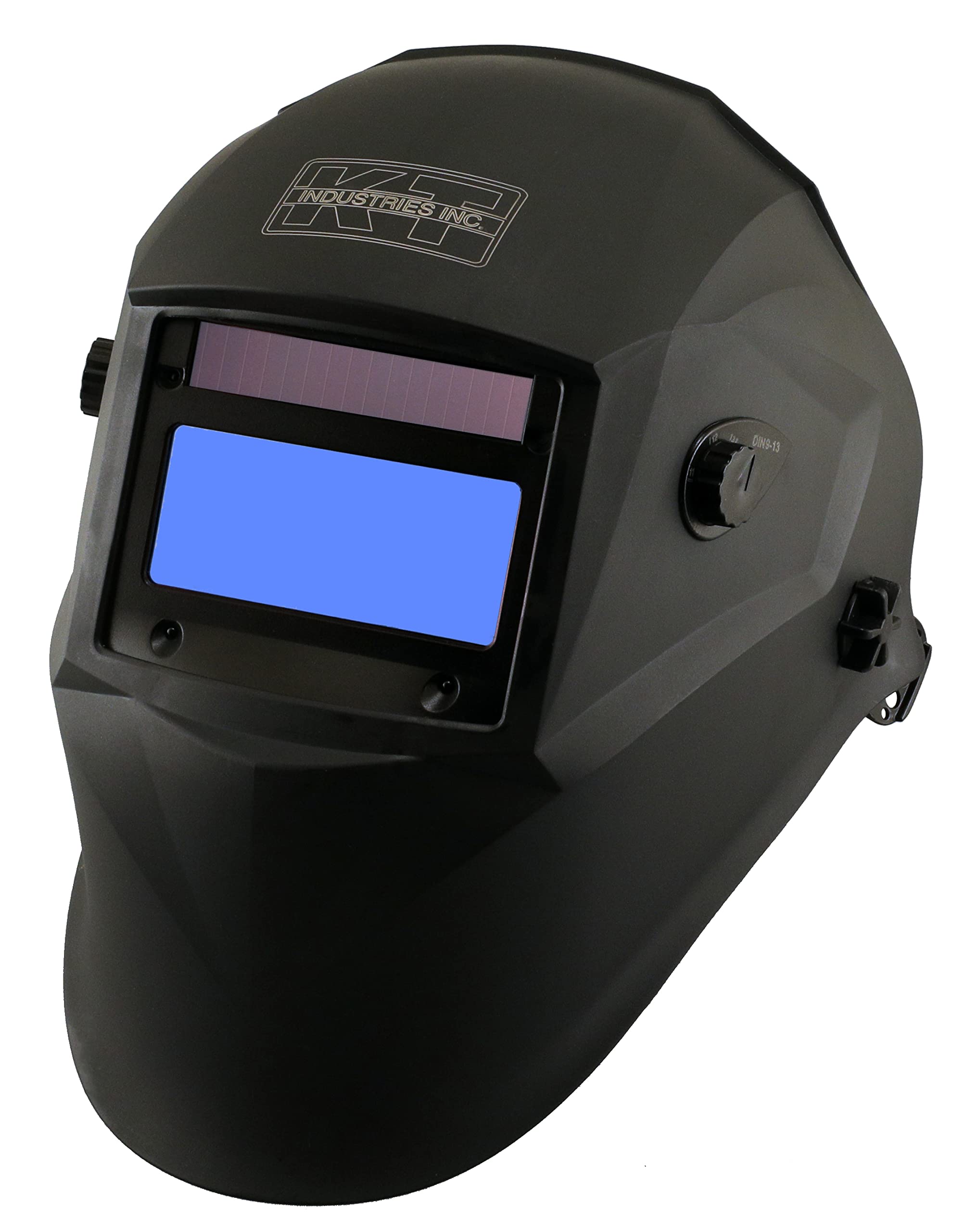 K-T Industries 4-1045 Pro Series Matte Black Auto Darkening Welding Helmet