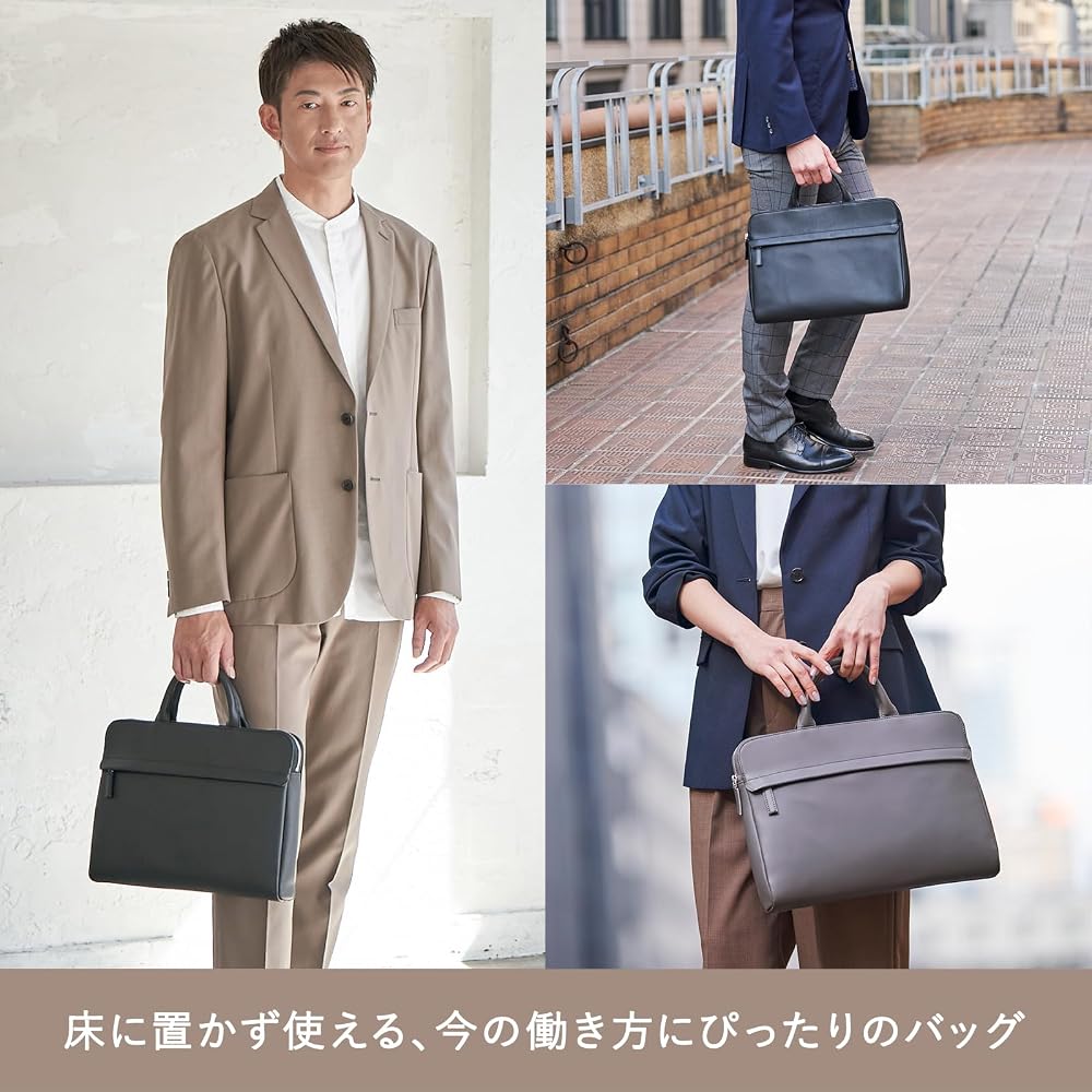 Amazon.co.jp: [トライオン] 公式 ブリーフケース 本革 革 レザー A4