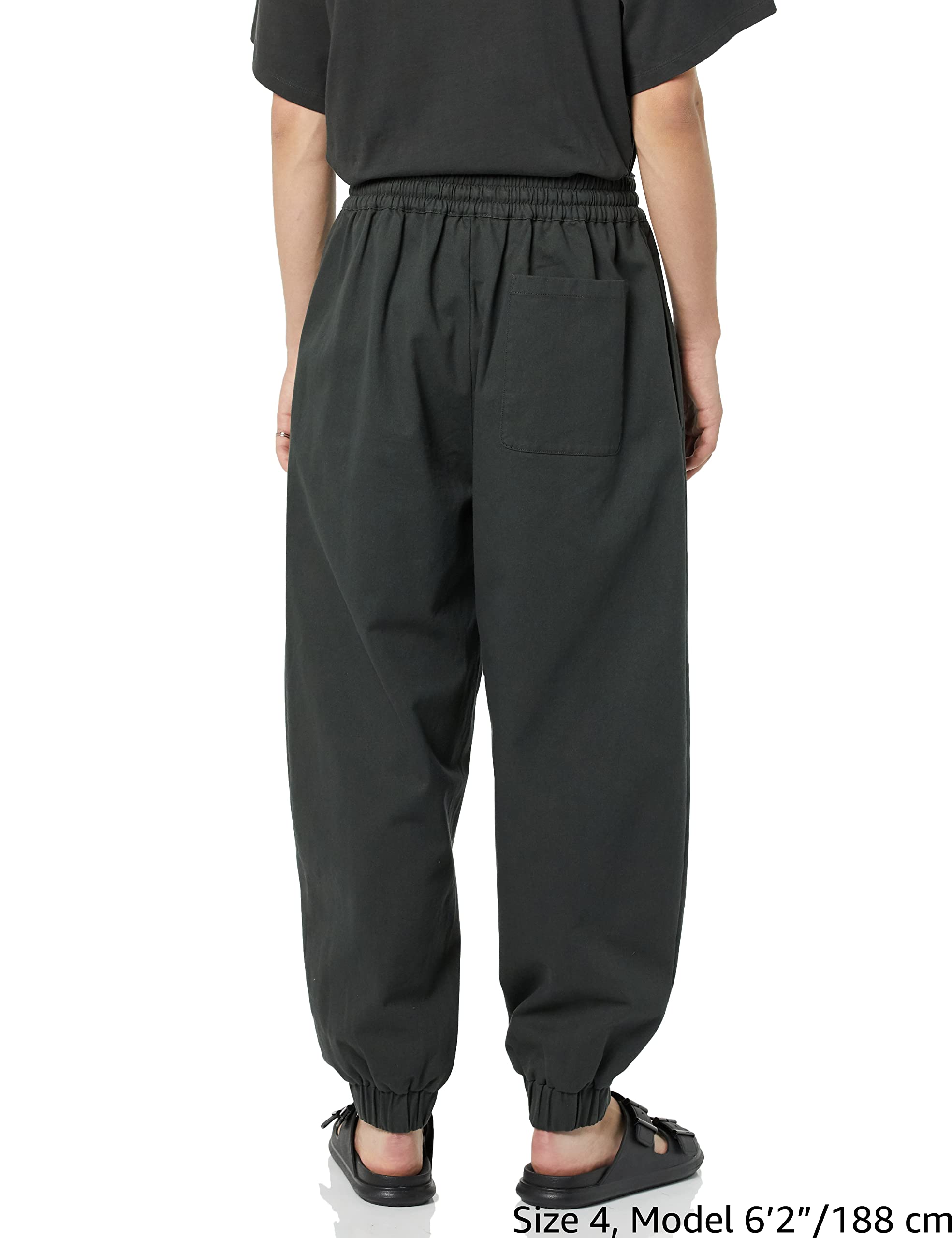 rare/self Pantaloni Jogger All Gender, Stile Pull-On, in Twill