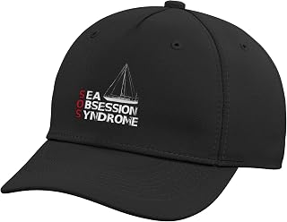 SOS Sea Obsession Syndrome Shipping Sailing License Sailor Adjustable Baseball Hat