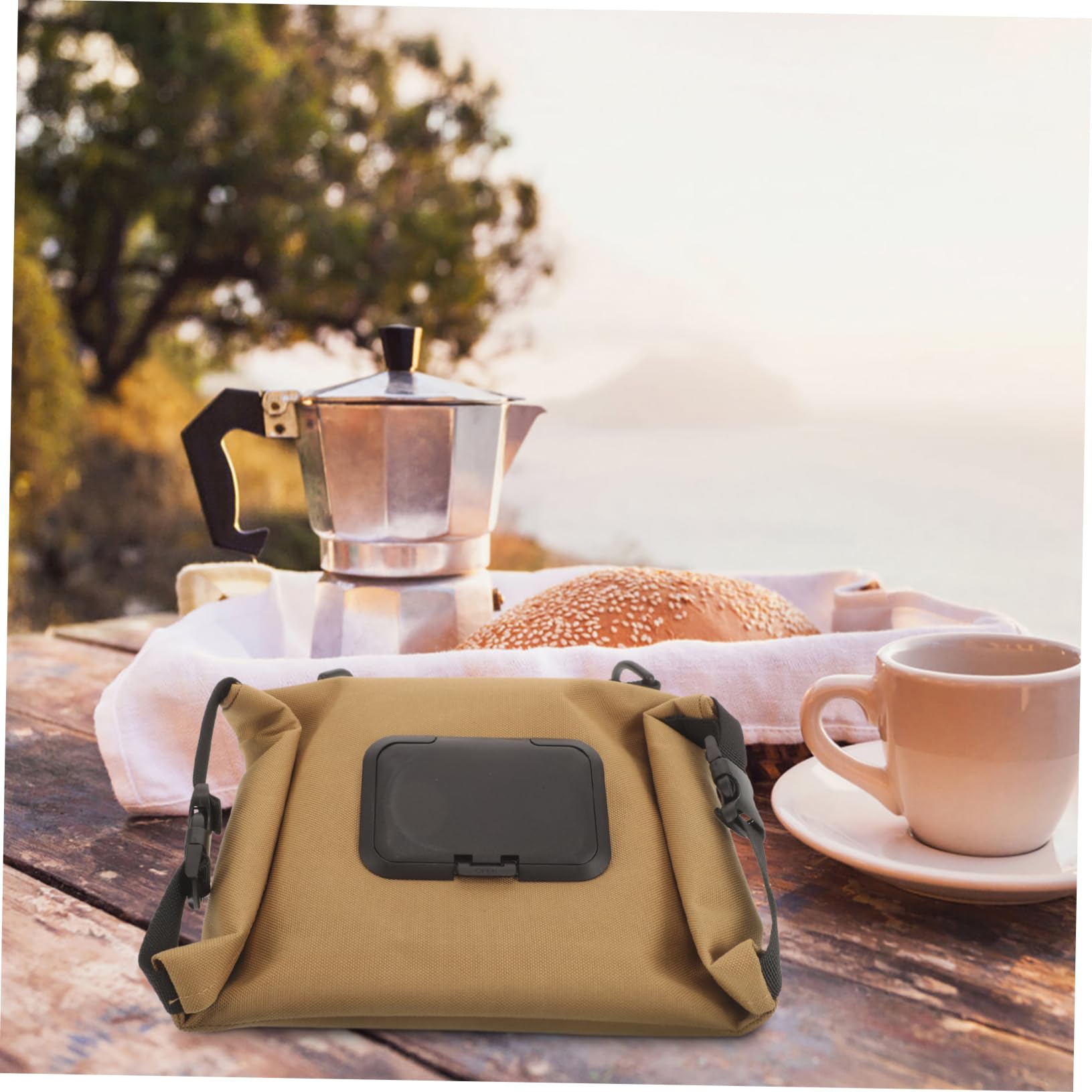 Mipcase 3 Pièces de Rangement pour lingettes humides Distributeur de lingettes de Toilette Distributeur de à Couches Pochette Rangement Pochette de Rangement Camping Serviette