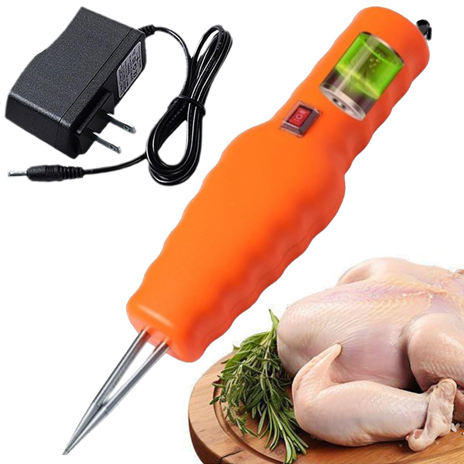 MRKU Handheld Chicken Feather Plucker,Electric Quick Chicken Plucker,Electric