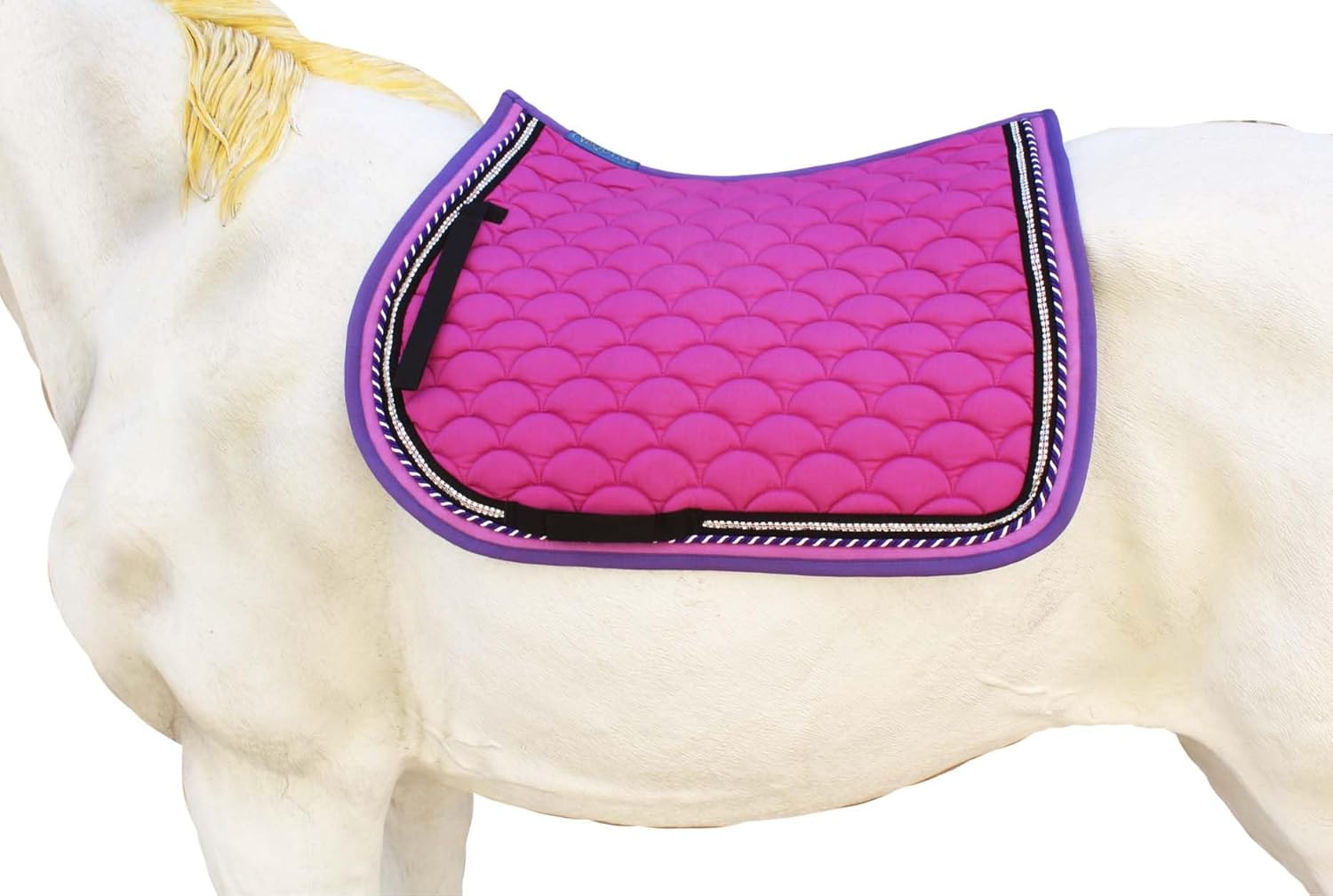 Horse Quilted English Saddle PAD Trail Dressage 72Dressage