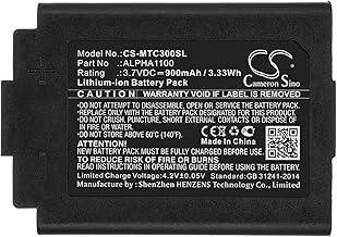 Cameron Sino Battery for 3M TAC300, TAC300-OTH, TAC500 PN:3M ALPHA1100 900mAh / 3.33Wh
