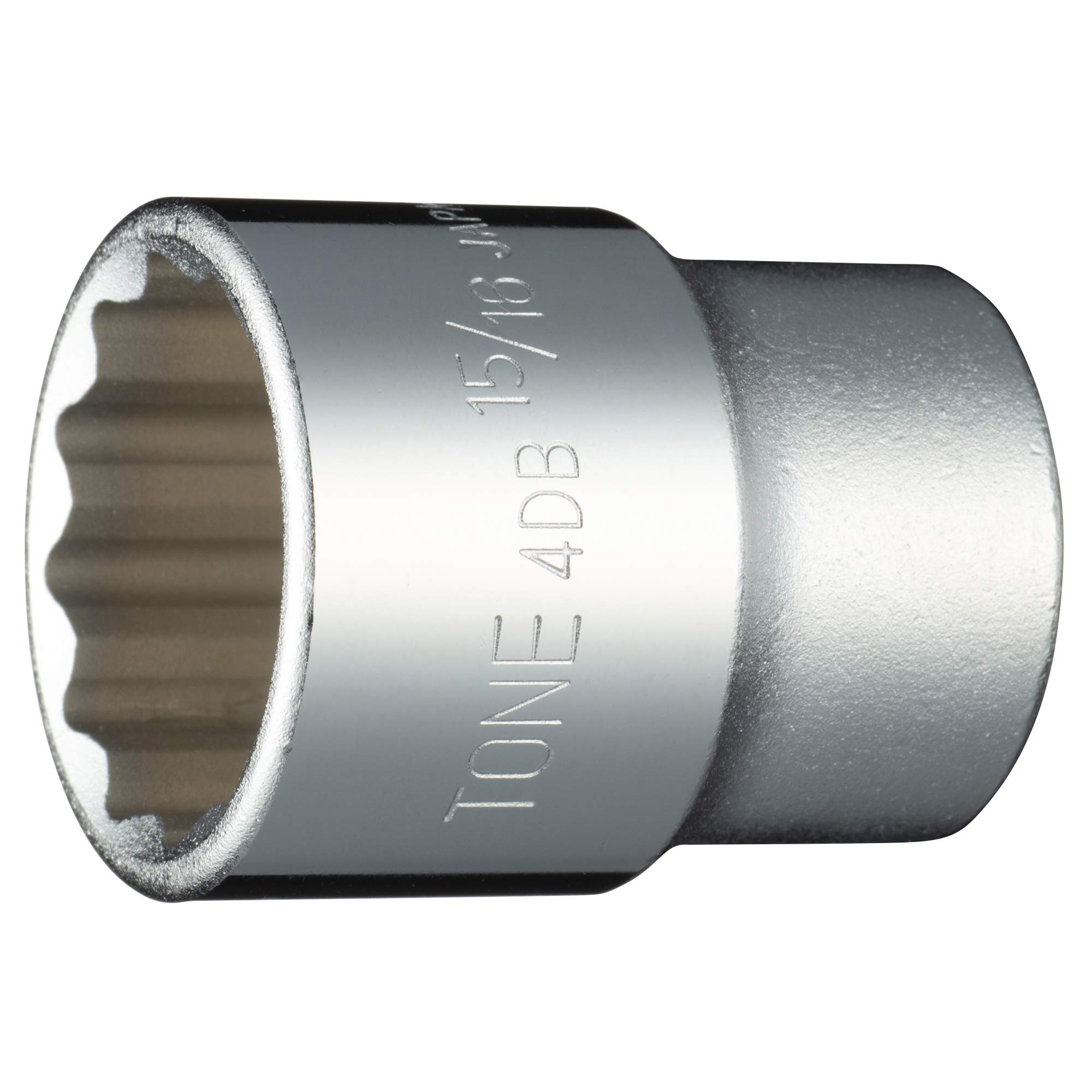 Tone 4DB-30 Socket (12 corner), 1/2 inch (12.7 mm) Insertion Angle: 15/16 inch (15/16 inch)