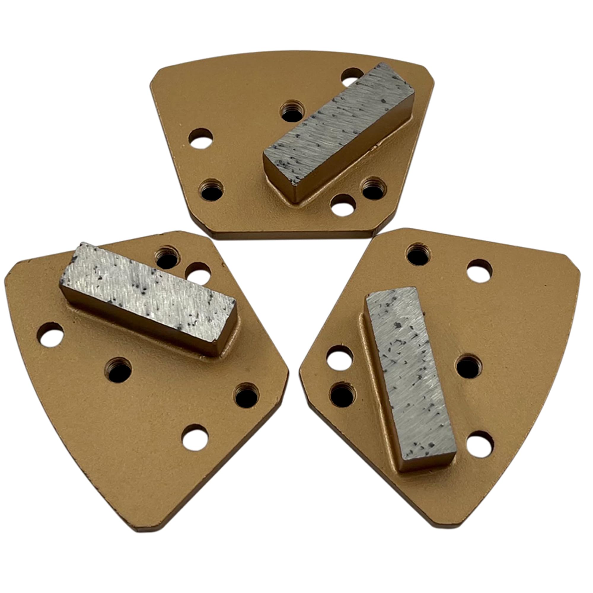 SASE Quick Change System Diamond Grinding Discs, Set of 3, Soft Bond, 18/20 Grit