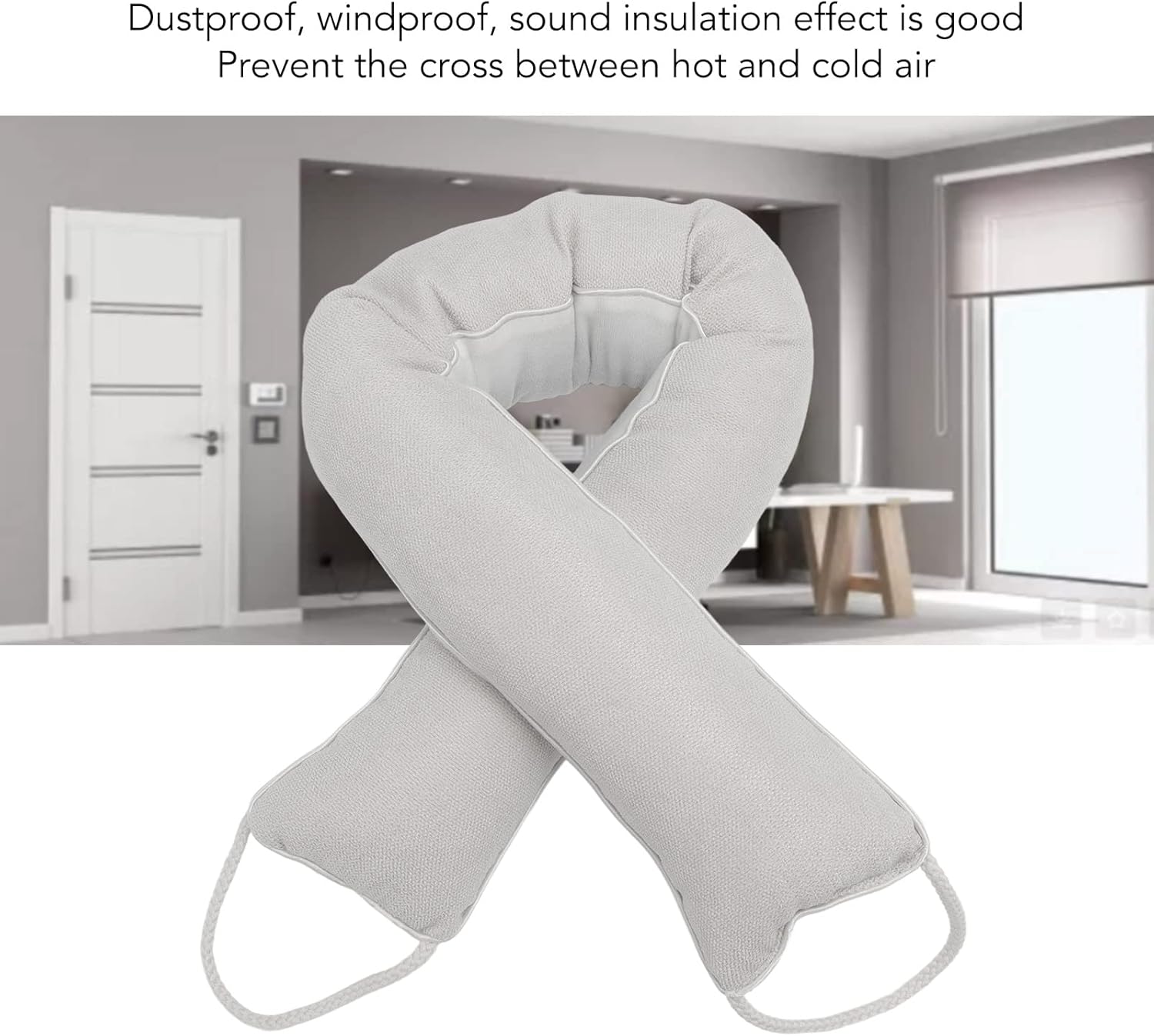 ドアドラフトストッパー、ドア底用ドラフトストッパー、ドアスネークドラフトストッパー防塵ノイズブロッキング洗えるドア下ドラフトブロッカ