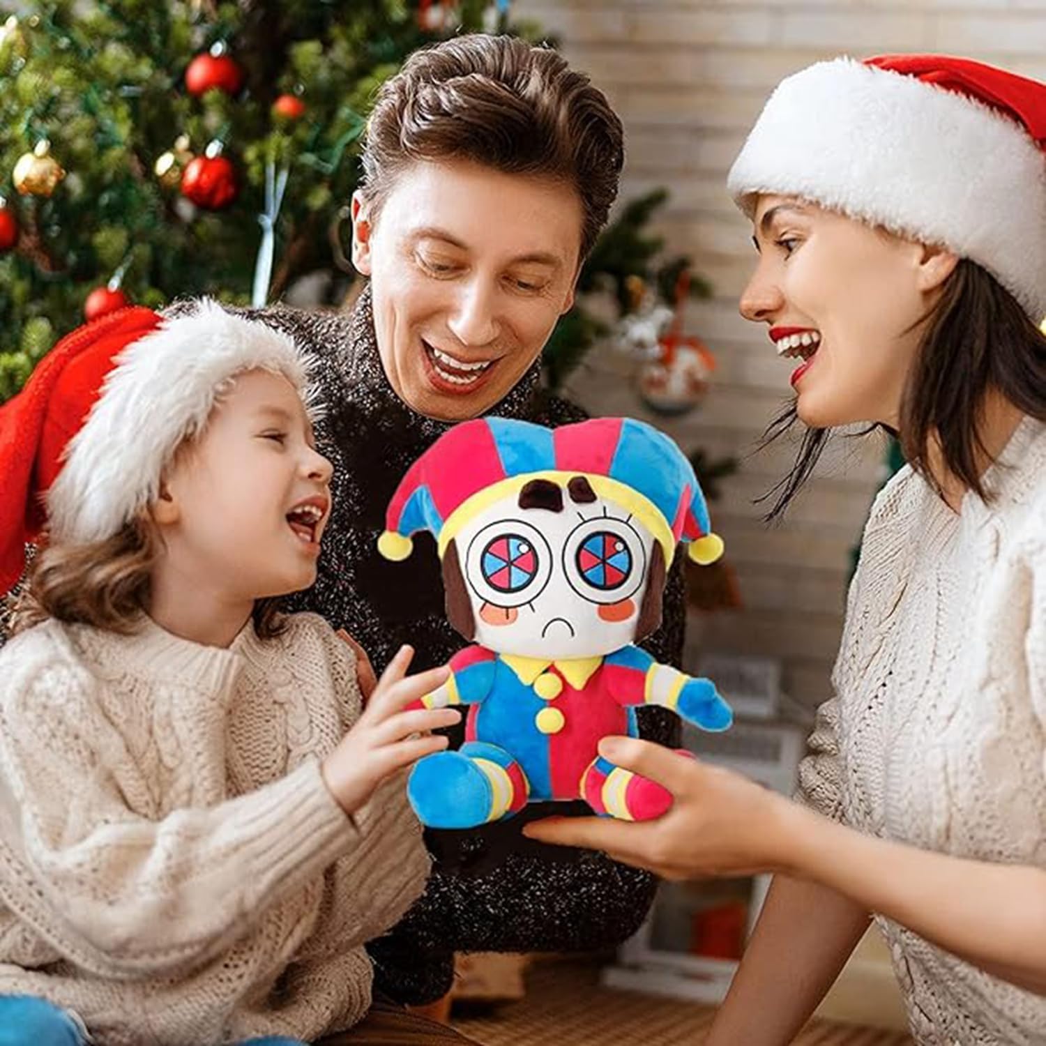 The Amazing Digital Circus Plush,10.3" Pomni Plushies Toy Gift, Cute Stuffed Figure Doll for Kids and Adults, Birthday Halloween Christmas Choice for Boys Girls - Image 6